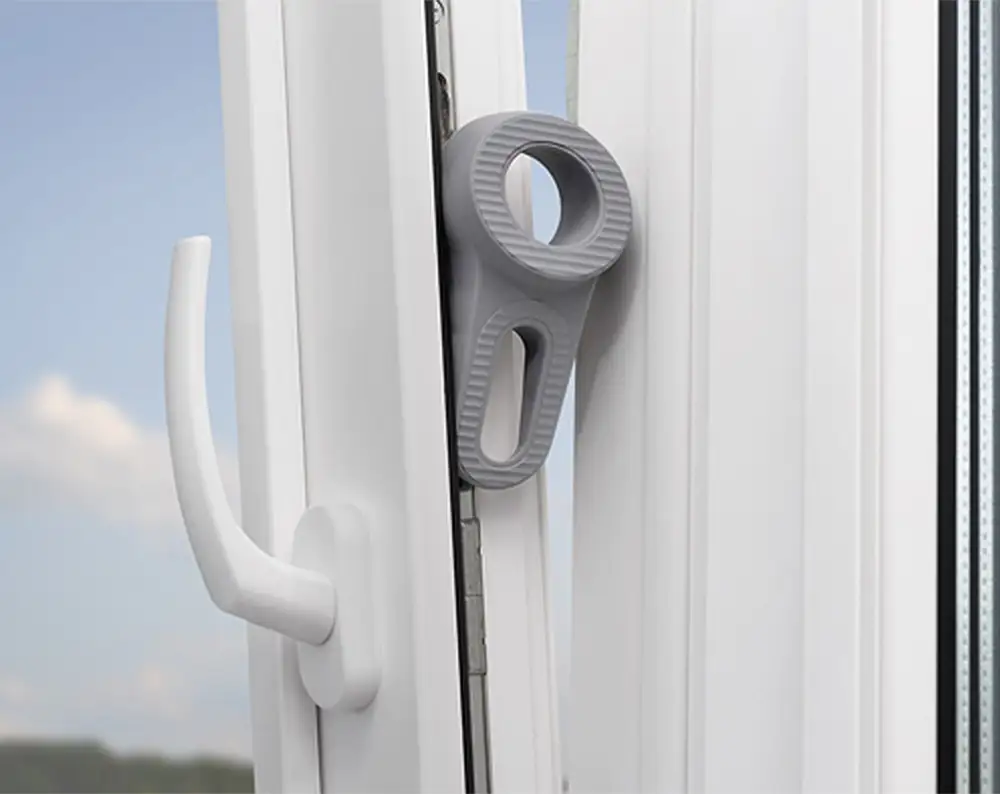 HSI Tür-und Fensterkeil Keily  120 x 38 mm schwarz