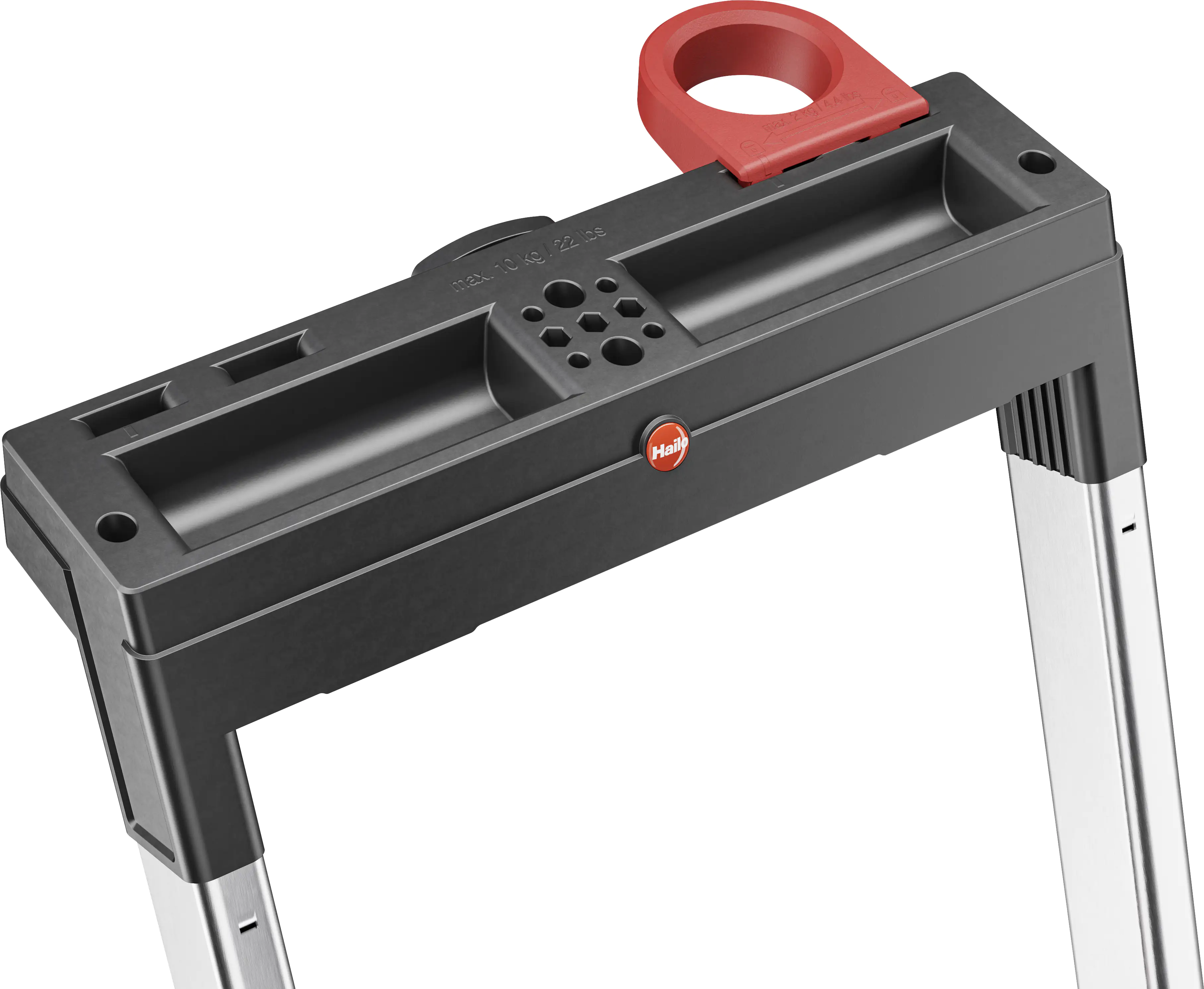 Hailo Aluminium-Sicherheits-Stehleiter L75 ComfortLine 3,28 m Hailo Aluminium-Sicherheits-Stehleiter L75 ComfortLine 3,28 m