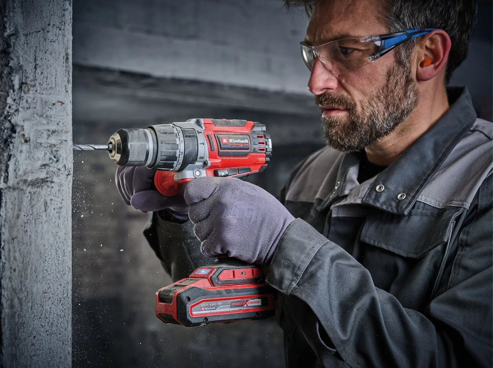 Einhell Professional Akku-Schlagbohrschrauber TP-CD 18/70 Li-i BL 70 Nm Solo Einhell Professional Akku-Schlagbohrschrauber TP-CD 18/70 Li-i BL 70 Nm Solo