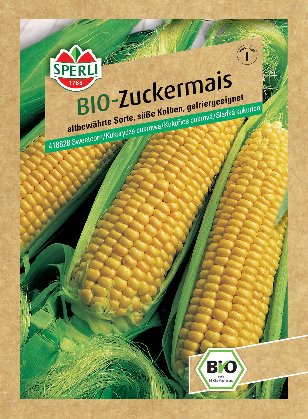 Sperli BIO Zuckermais
