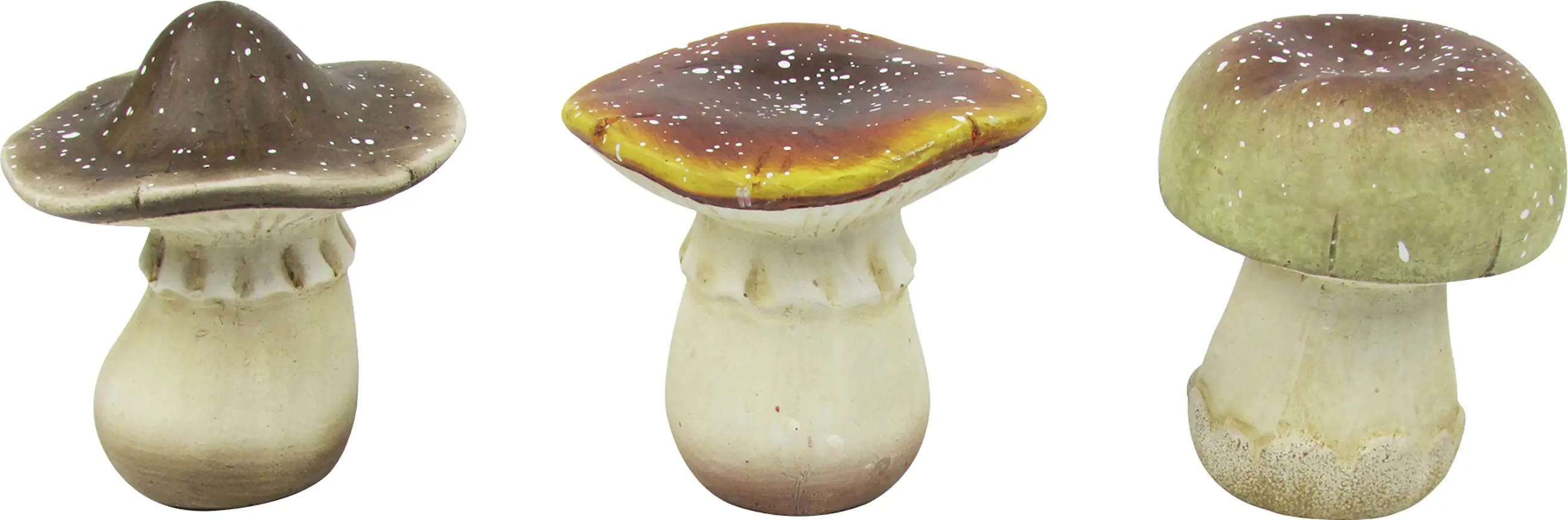 Pilz aus Keramik 8-10 cm 