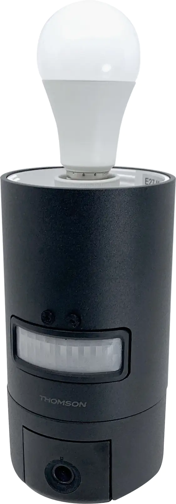 Thomson IP Kameraleuchte 512494 720p, E27, Smartphone kompatibel Thomson IP Kameraleuchte 512494 720p, E27, Smartphone kompatibel