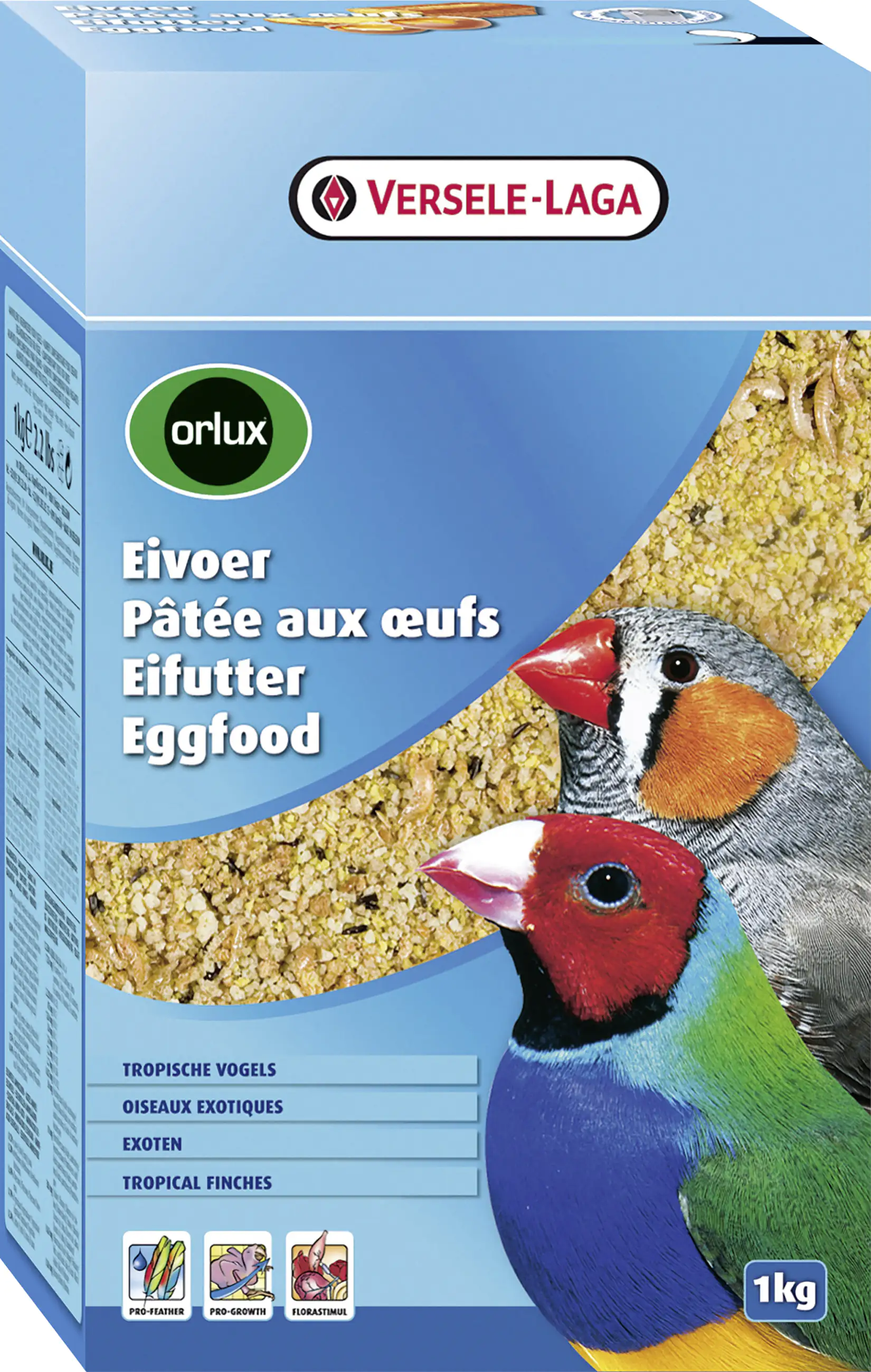 Orlux Eifutter Trocken Exoten 1 kg