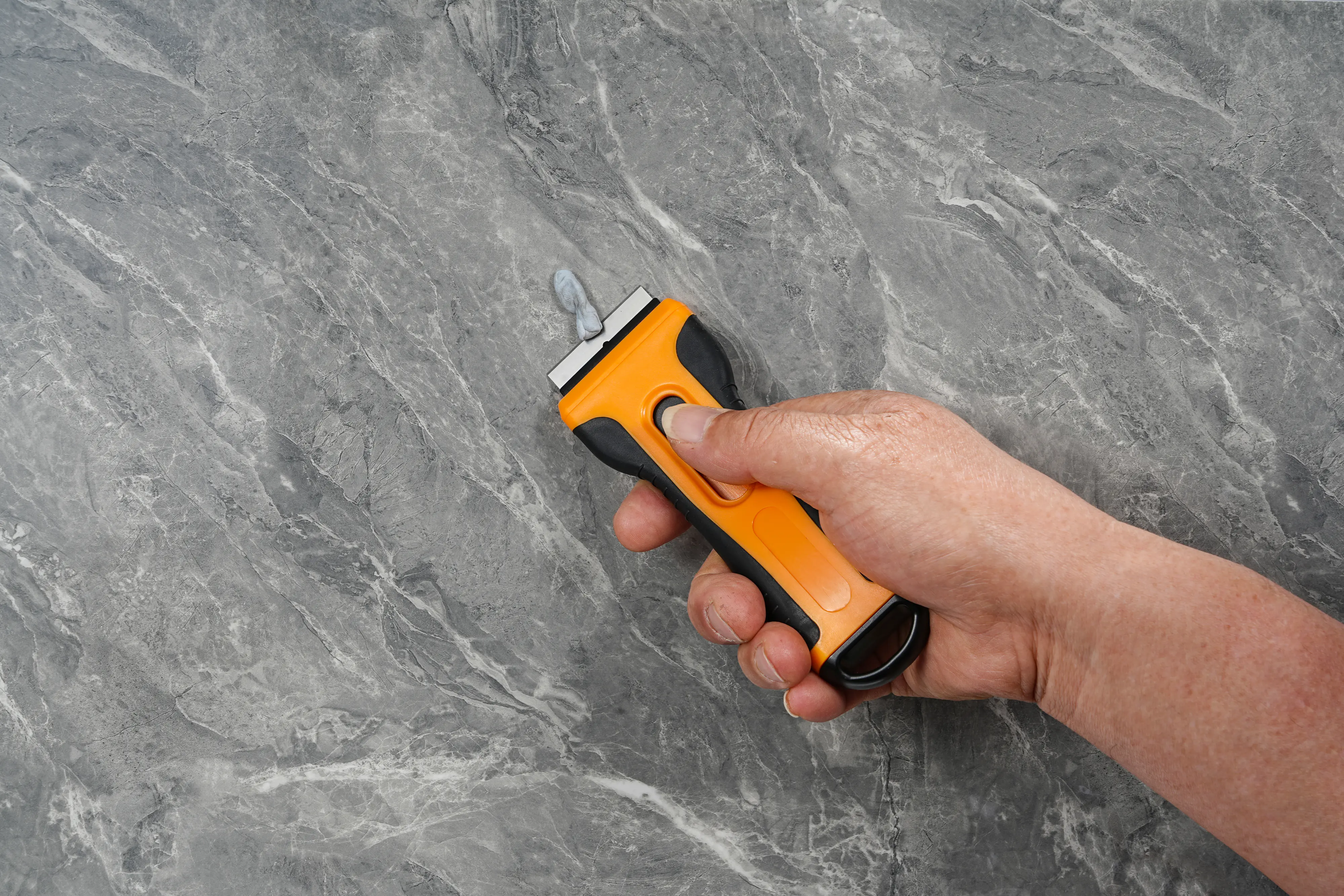 Primaster Glasschaber mit 5 Ersatzklingen