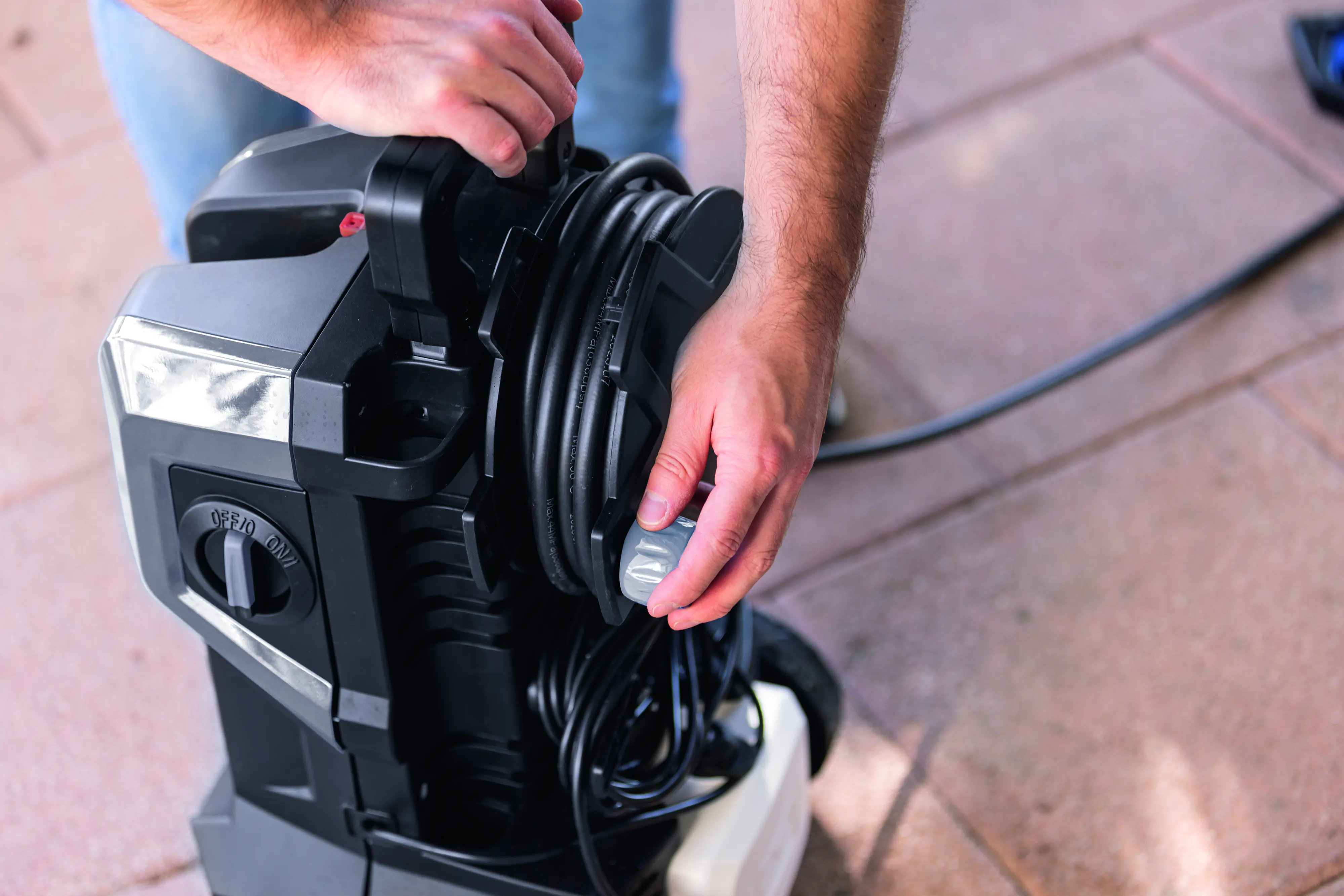 Woodster Hochdruckreiniger HDR320 inkl. Zubehör 2400 W 180 bar 480 l/h