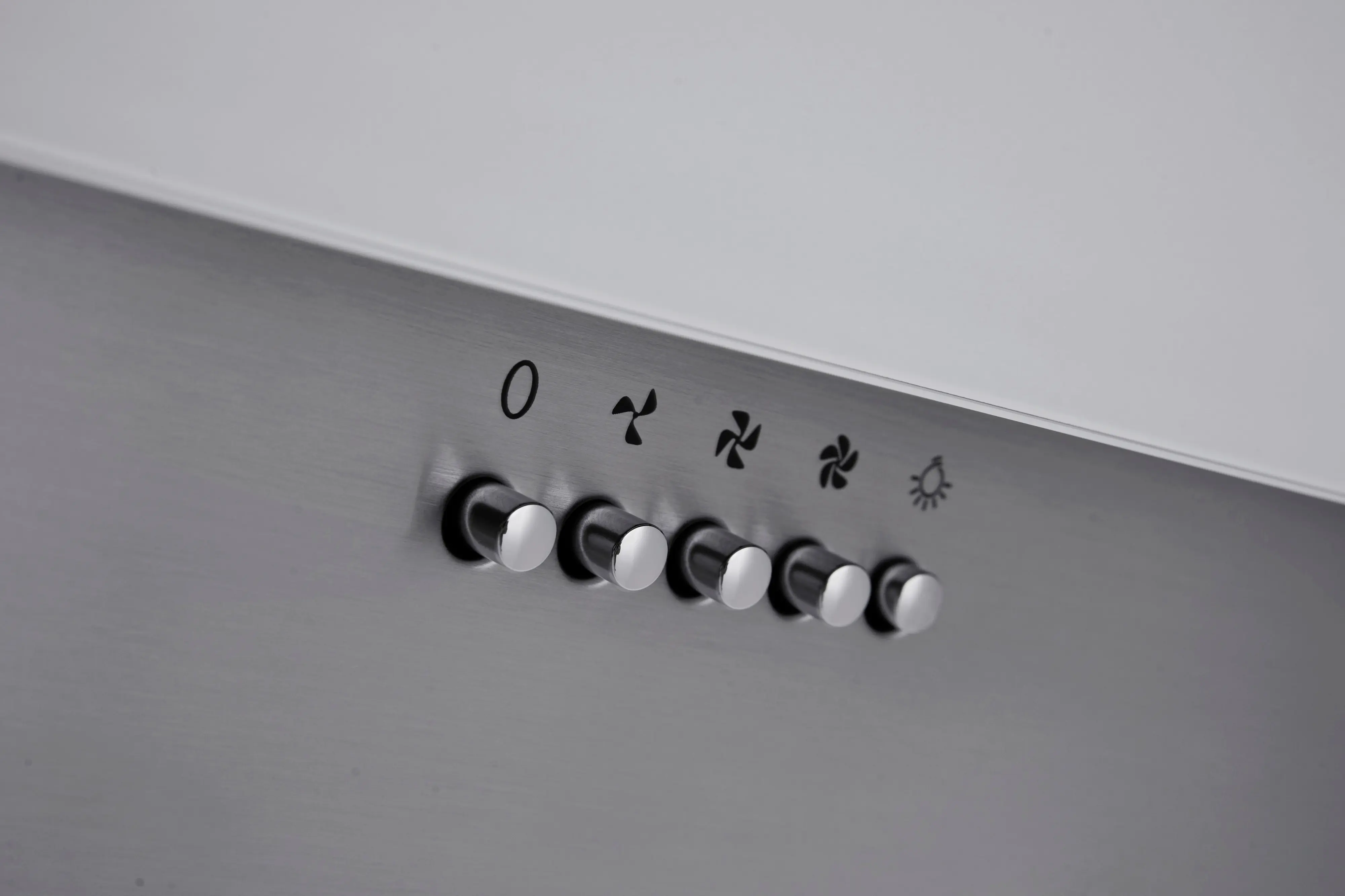 respekta kopffreie Schräghaube 60 cm Glas Weiß CG2060WBM EEK: B 60 cm