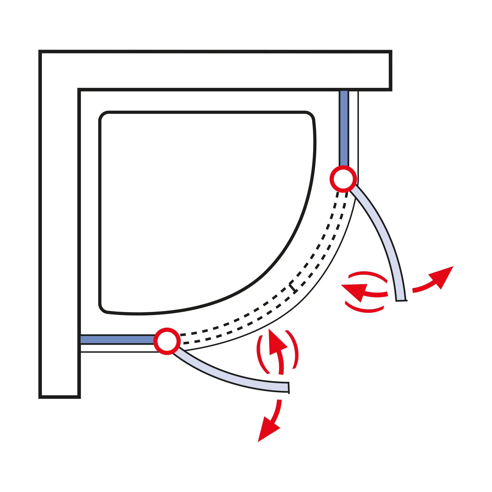 Schulte Runddusche 4-tlg. Garant 2.0 Schulte Runddusche 4-tlg. Garant 2.0