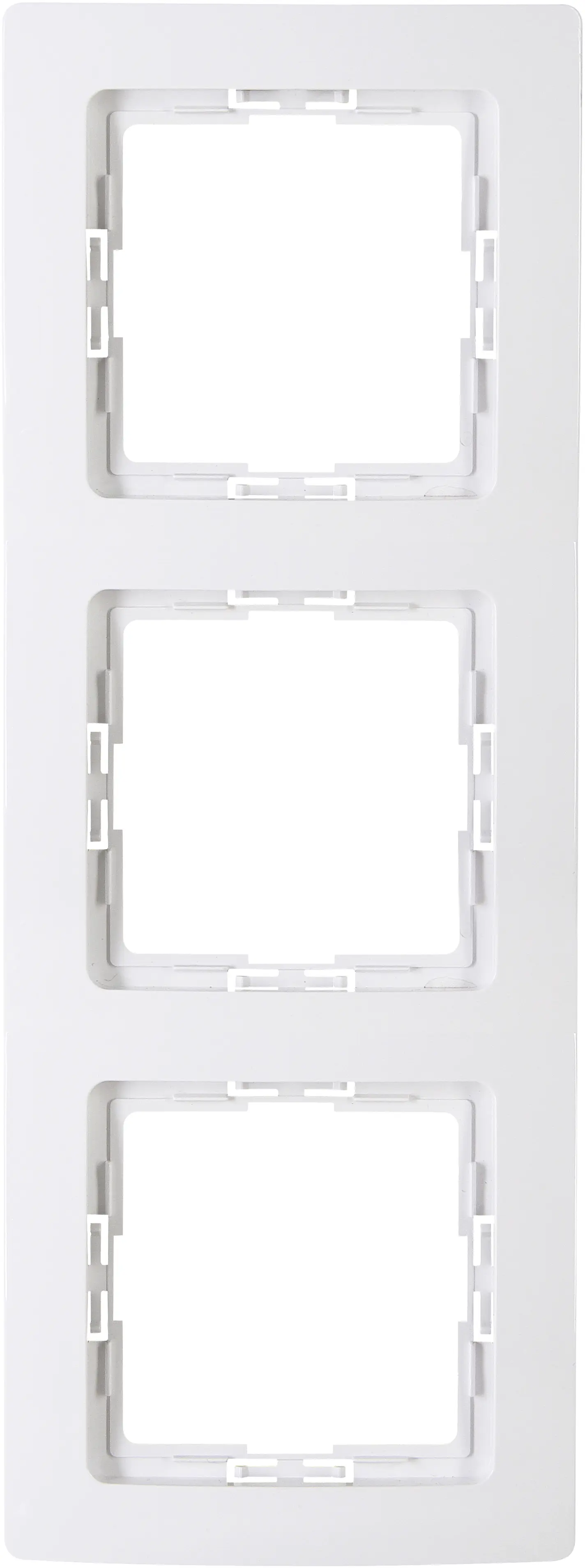 Kopp Abdeckrahmen 3-fach Paris arktisweiß, 308602069