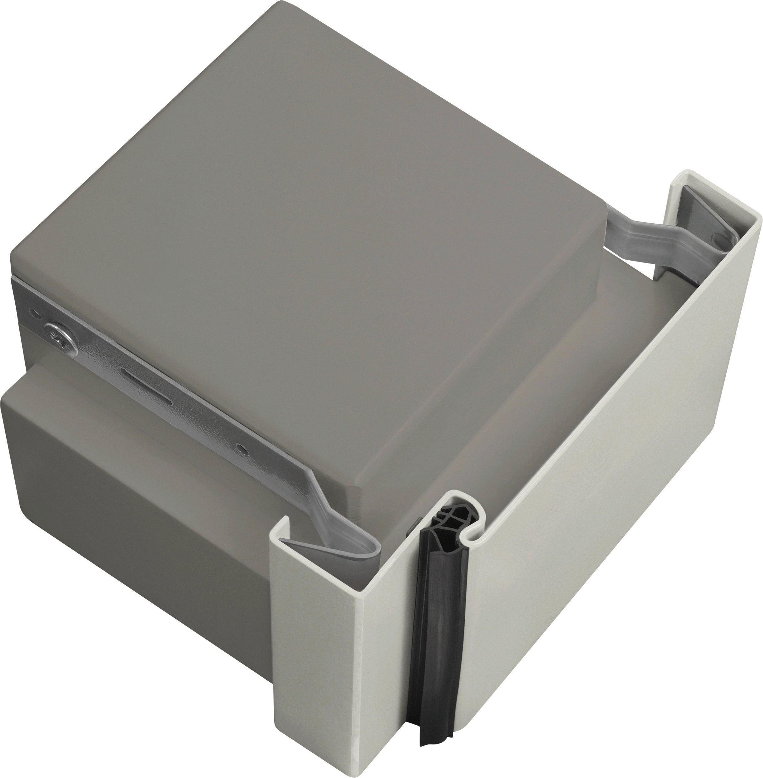 EcoStar Mauerwerkzarge 75 x 212,5 cm links/rechts Lichtgrau