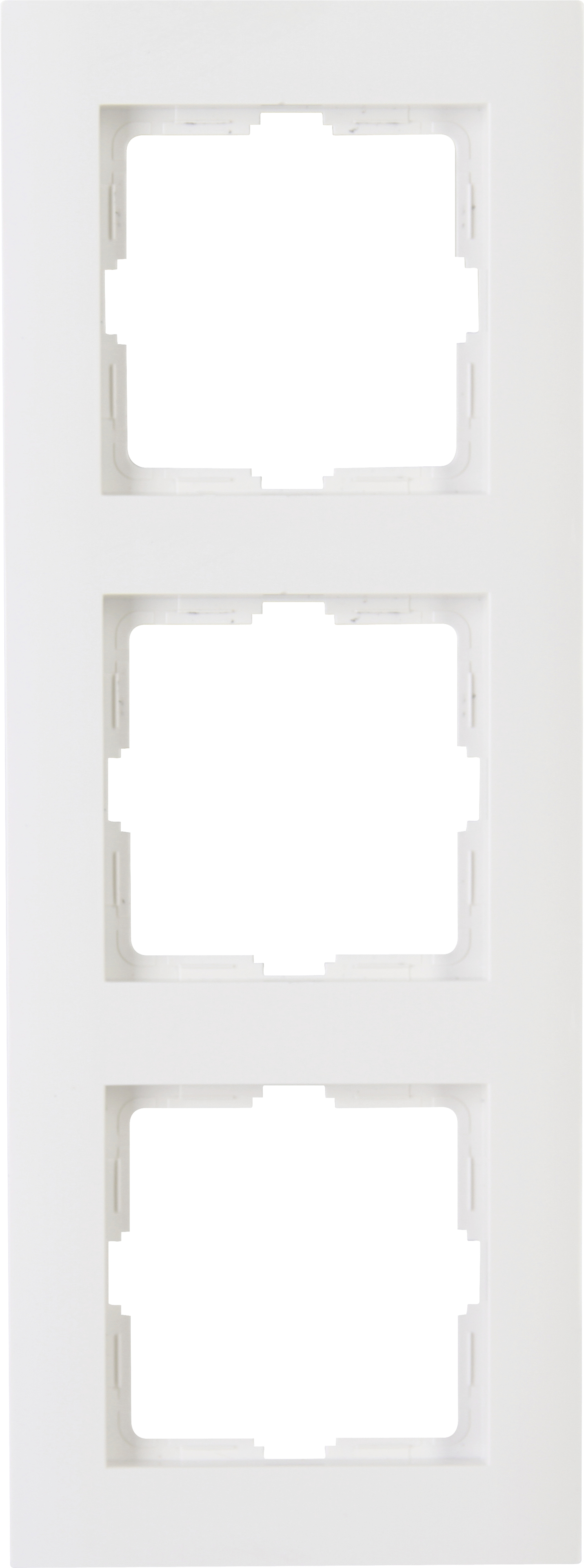 Kopp Abdeckrahmen 3-fach Athenis, reinweiß, 402729060