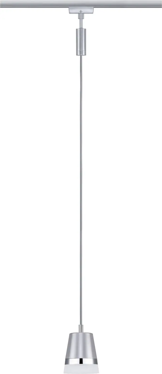 Paulmann URail Pendelleuchte Cone chrom matt 8,4 x 121,4 cm GU10