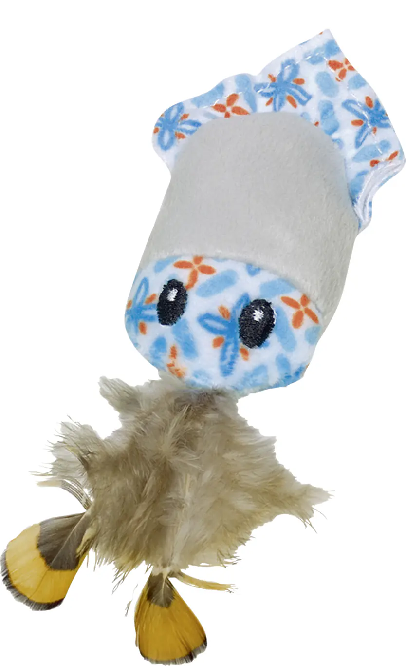 Nobby Katzenspielzeug Oktopus blau 12 cm