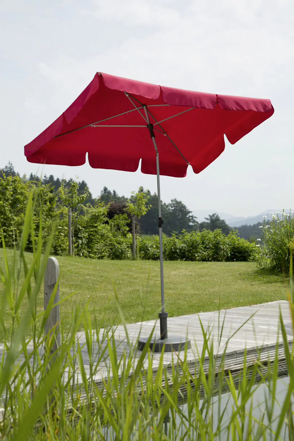 4000570718776_1329219 Schneider Sonnenschirm Locarno rot 180 x 120 cm