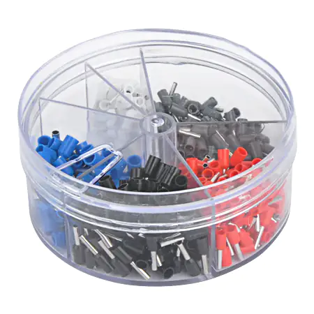 4059795009879 Sortimens-Box Isolierte Aderendhülsen - 50 Stück