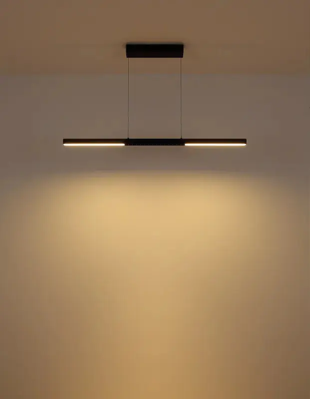 Globo Hängeleuchte Cody 120 x 150 cm L x H schwarz matt