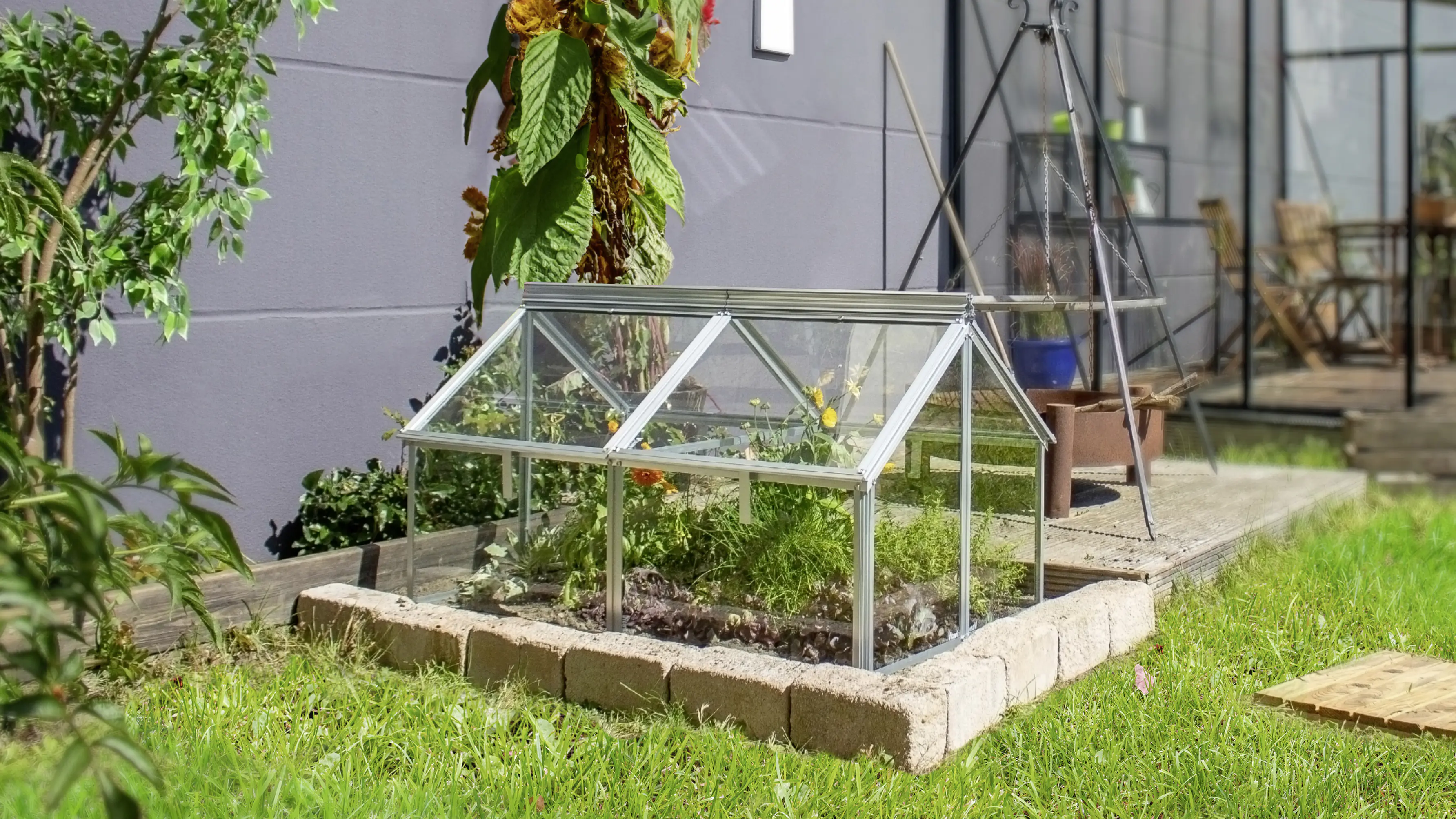 Vitavia Frühbeet Gaia Jumbo ESG 119 x 83 x 72 cm