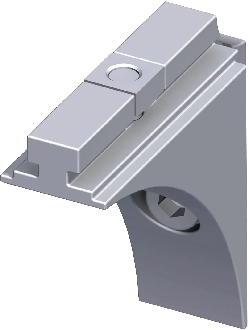 coaxis®-Verbindungswinkel 48.5 x 48.5 mm Aluminium poliert blank coaxis®-Verbindungswinkel 48.5 x 48.5 mm Aluminium poliert blank