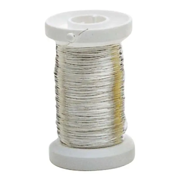 Glorex Silberdraht 0,4 mm x 40 m