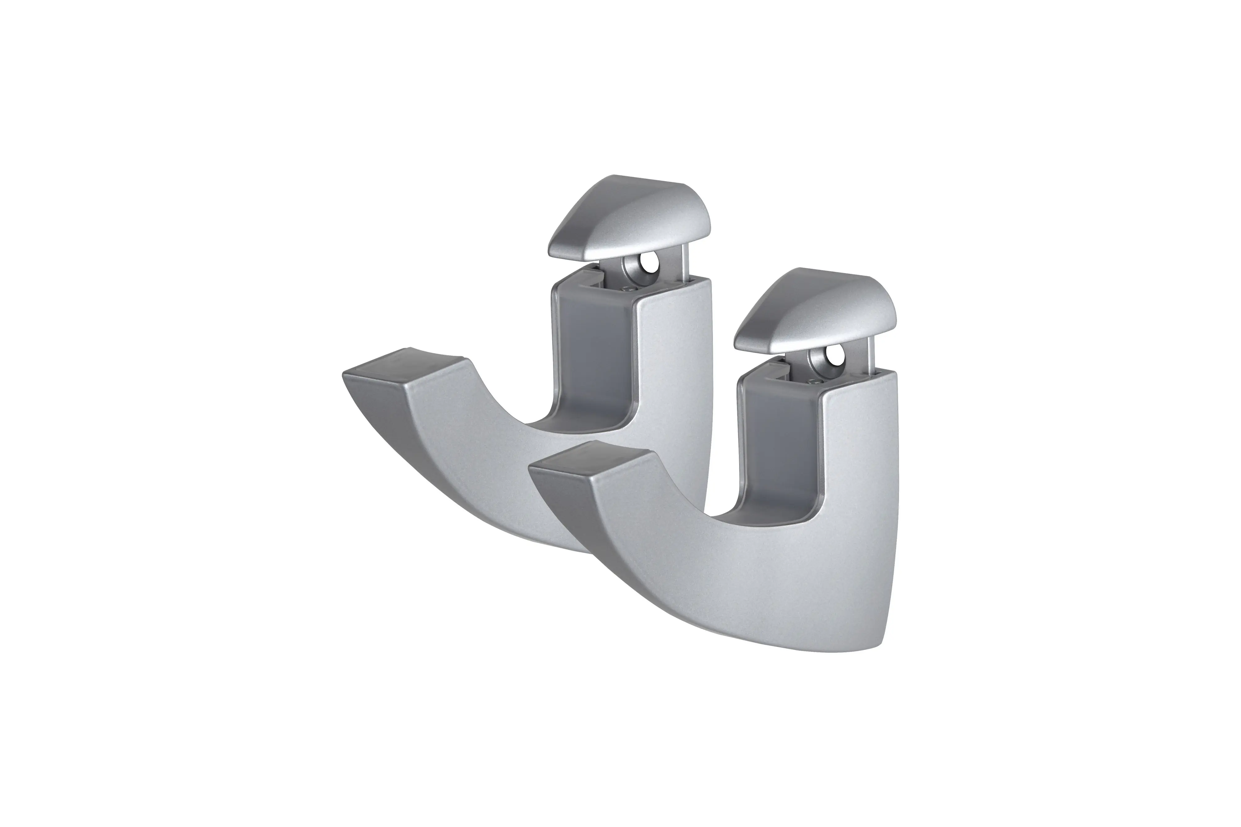 Dolle Metallclip-Set Scoop Maxi verstellbar 0,6-2,5 cm weiß 2 Stück