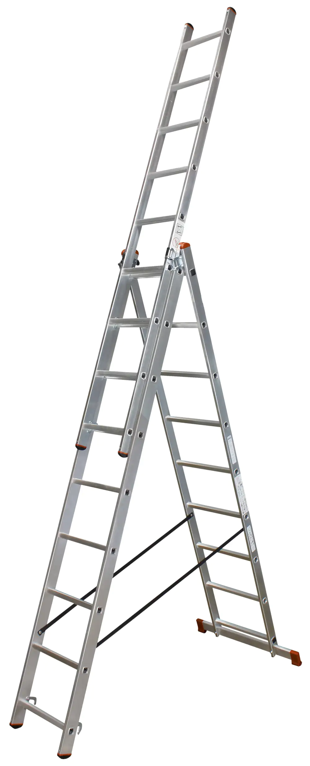Krause Aluminium-Vielzweckleiter CORDA Globus mit Treppenfunktion 6,20 m Krause Aluminium-Vielzweckleiter CORDA Globus mit Treppenfunktion 6,20 m