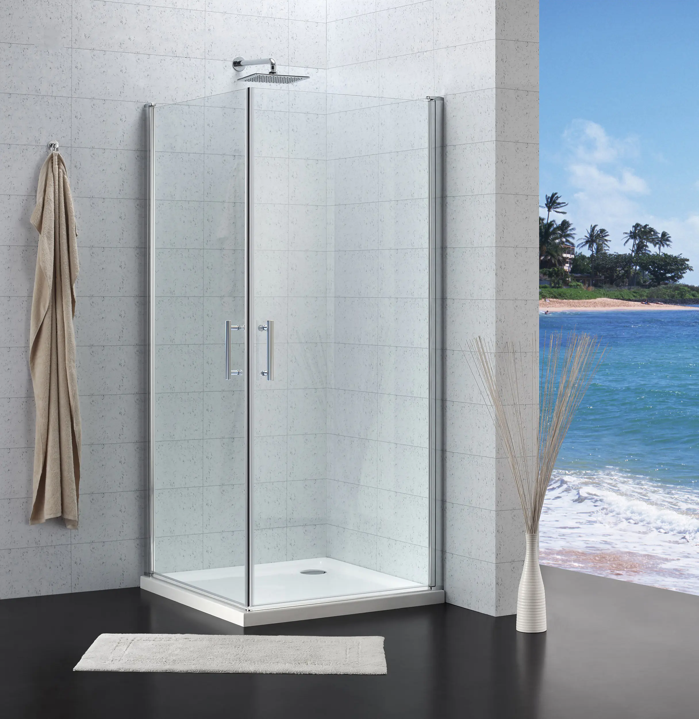 Primaster Dusch-Drehtür Easy 6 80 x 195 cm 