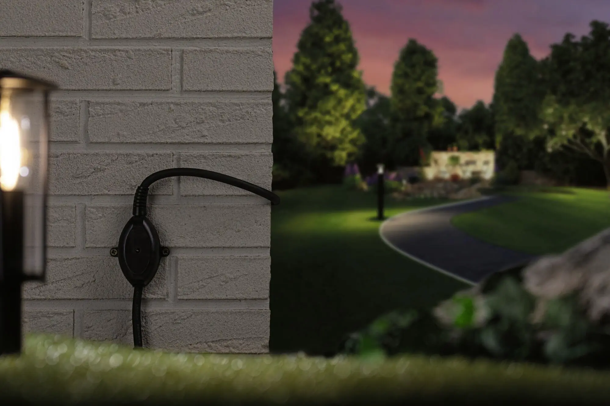 Paulmann Plug & Shine Dämmerungssensor Twilight Outdoor schwarz 150W