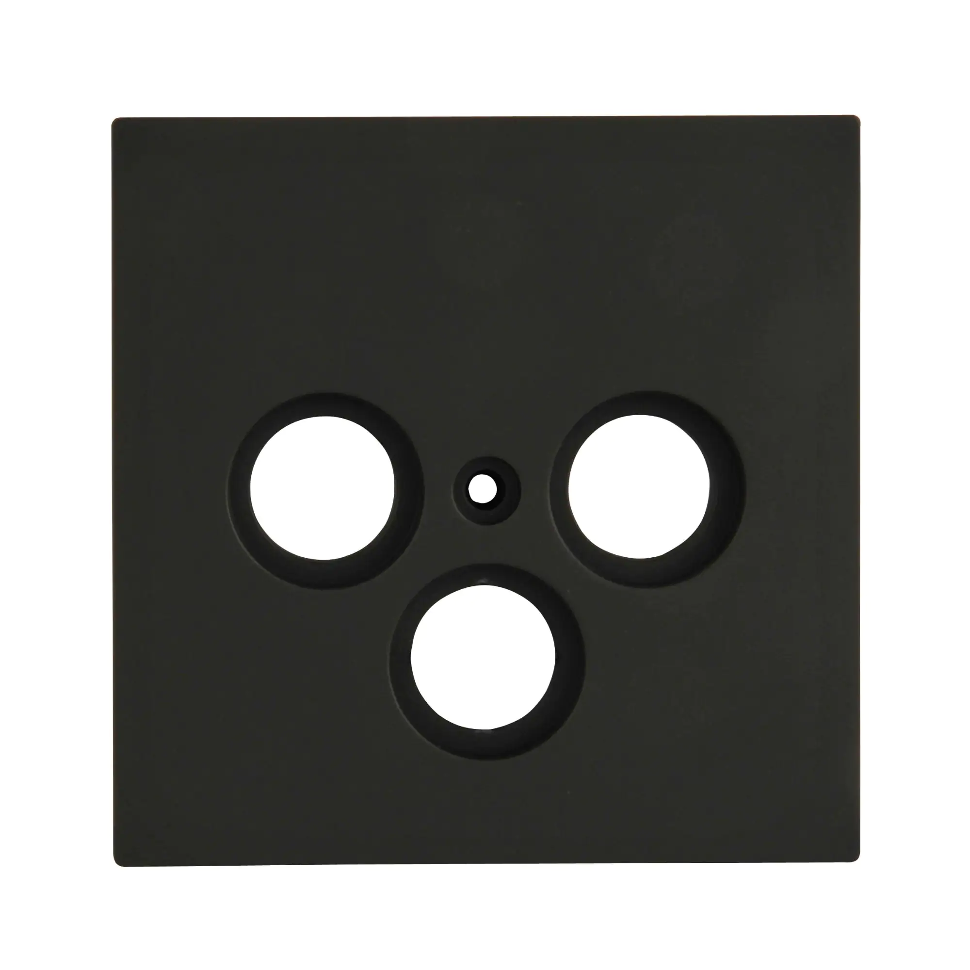 Unitec Abdeckung SAT/TV anthrazit, Serie Sao Paulo