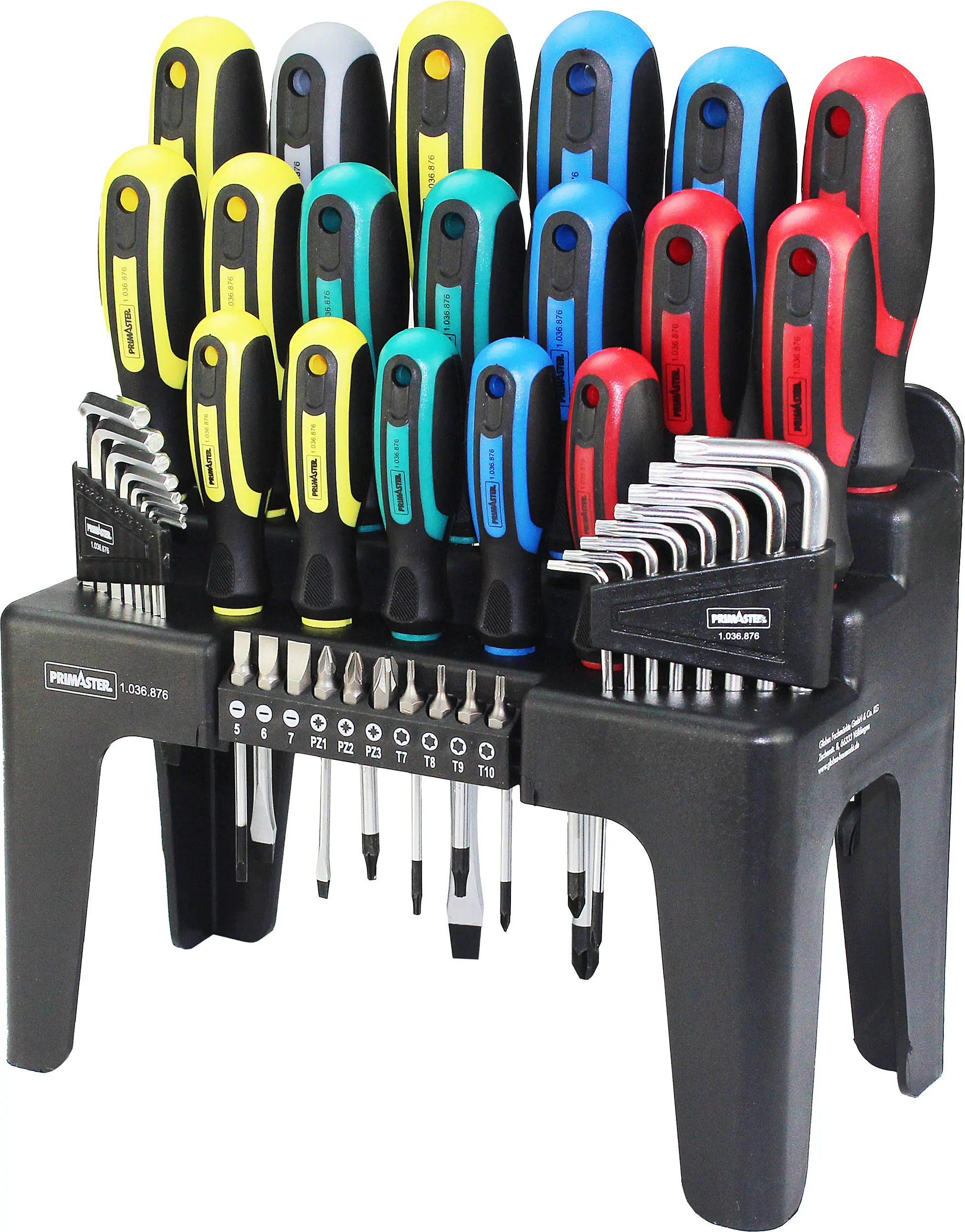 Primaster Schraubendreher- und Schlüssel-Set 44-teilig