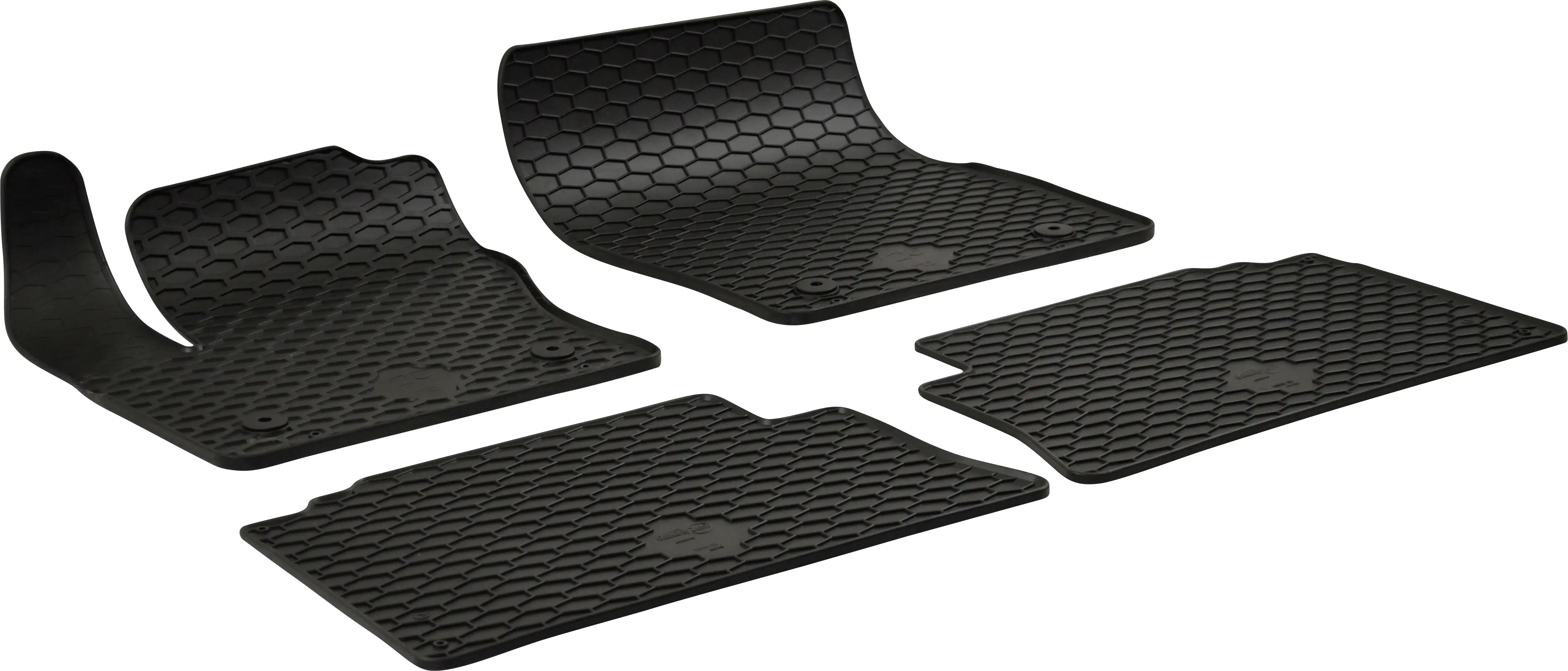 Walser Passform Fußmatten Gummi RubberLine für Ford Kuga I, Kuga II (DM2)