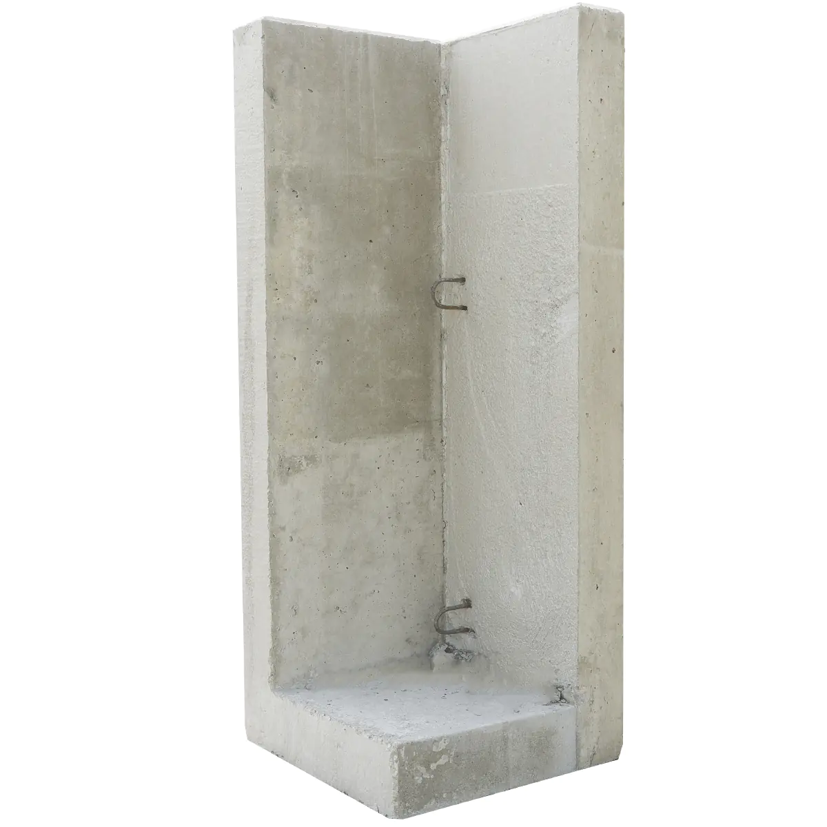 EHL L-Stein Ecke Beton 50 x 50 x 130 cm grau EHL L-Stein Ecke Beton 50 x 50 x 130 cm grau