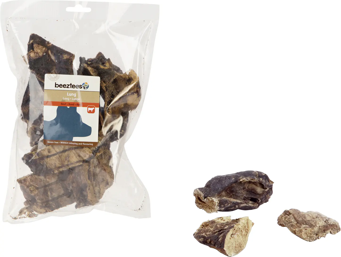 Beeztees Kaustick Rinderlunge Hundesnack 150 g