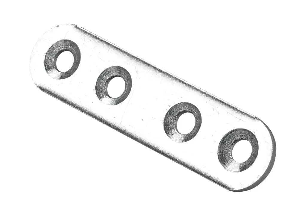 Hettich Verbindungsblech 15 x 60 mm verzinkt - 12 Stück