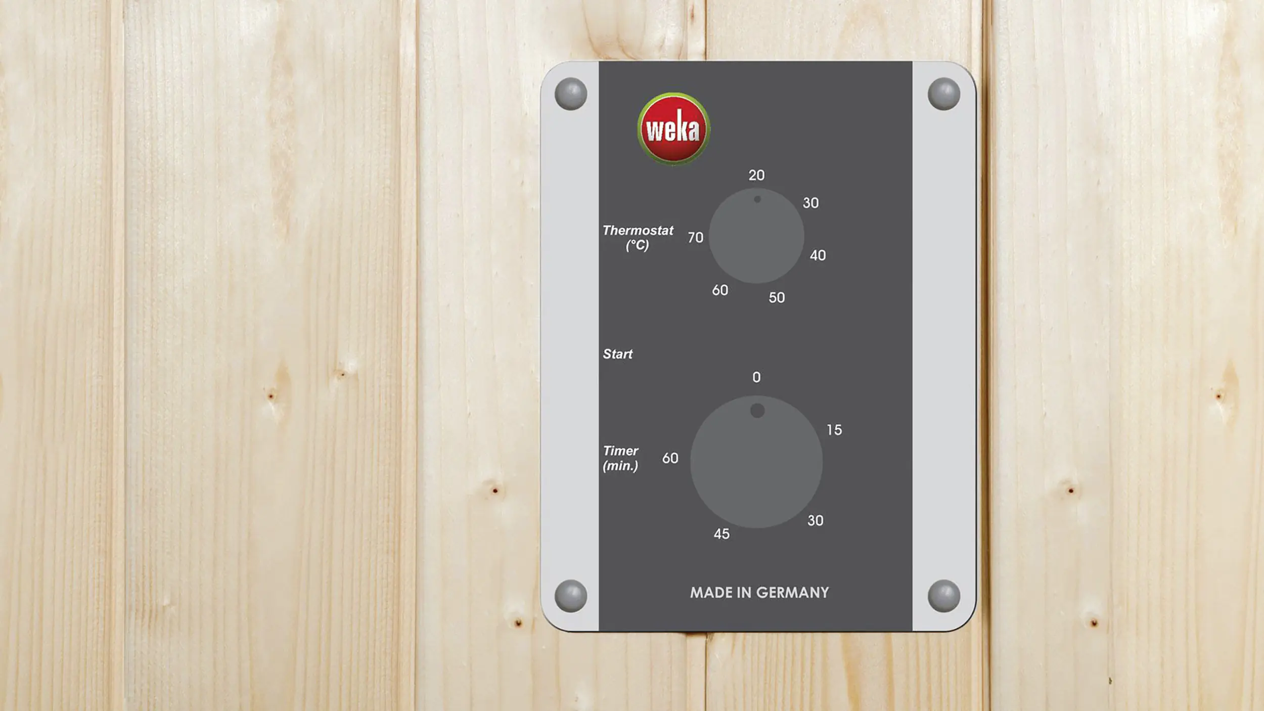 Weka Infrarotkabine Vaala 2 2050 Watt