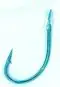 Classic Forellenhaken Gr.8 gebunden/blau/200 cm/8 Stück/Größe 8