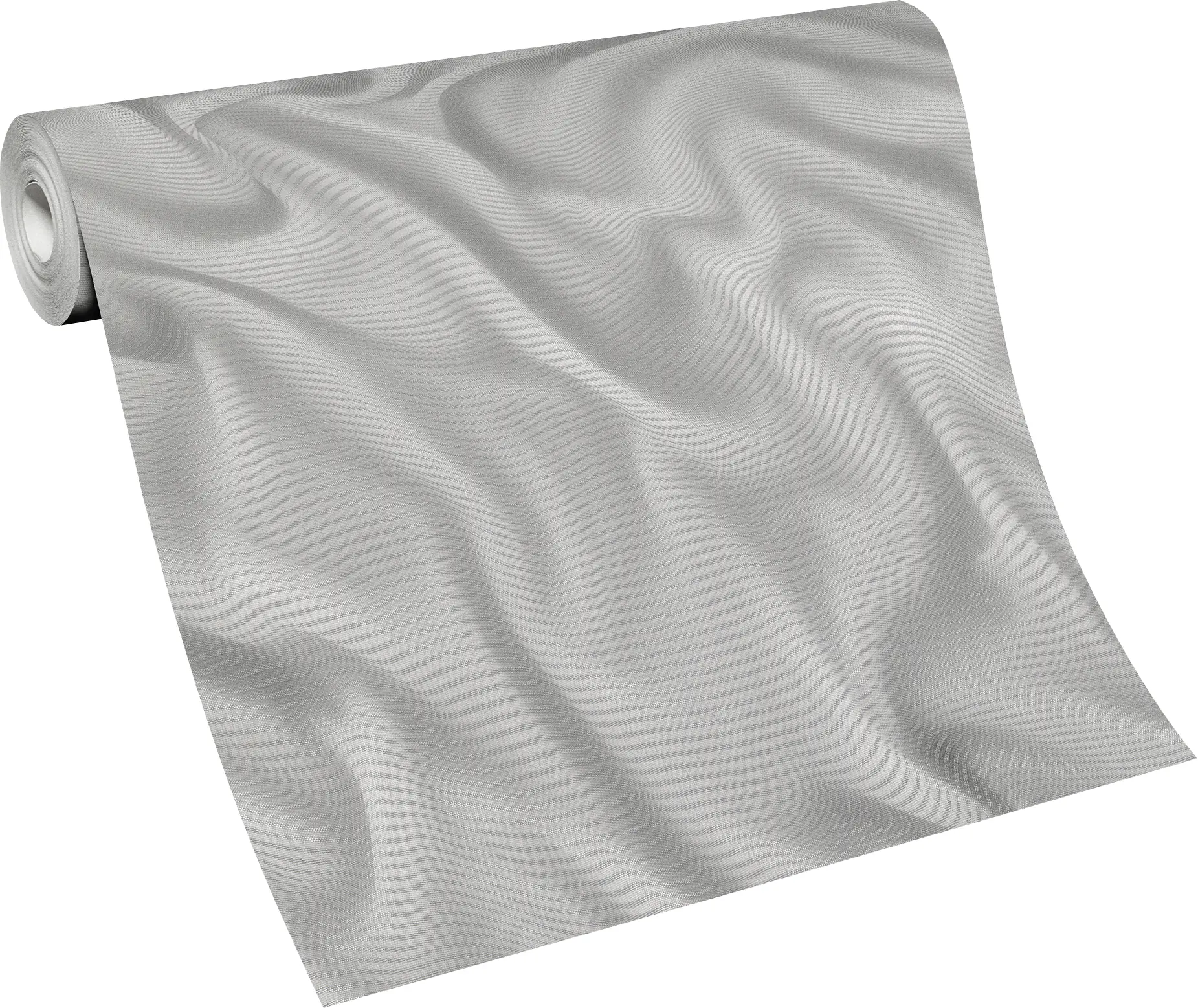 Erismann Vliestapete 10195-10 Elle Decoration, Welle grau, 10,05 x 0,53 m