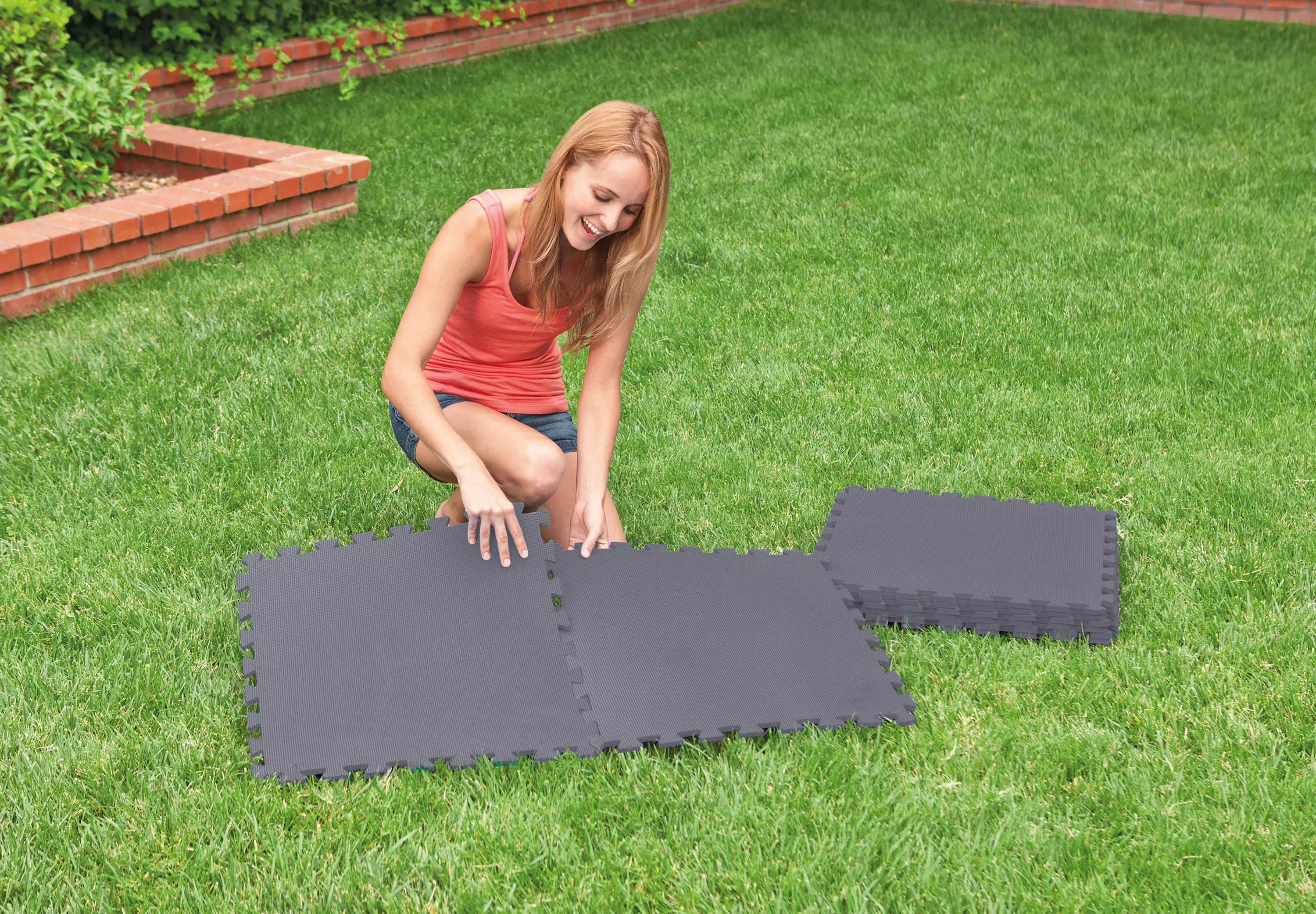 Intex Pool Bodenschutzmatte gepolstert 8 Stk.