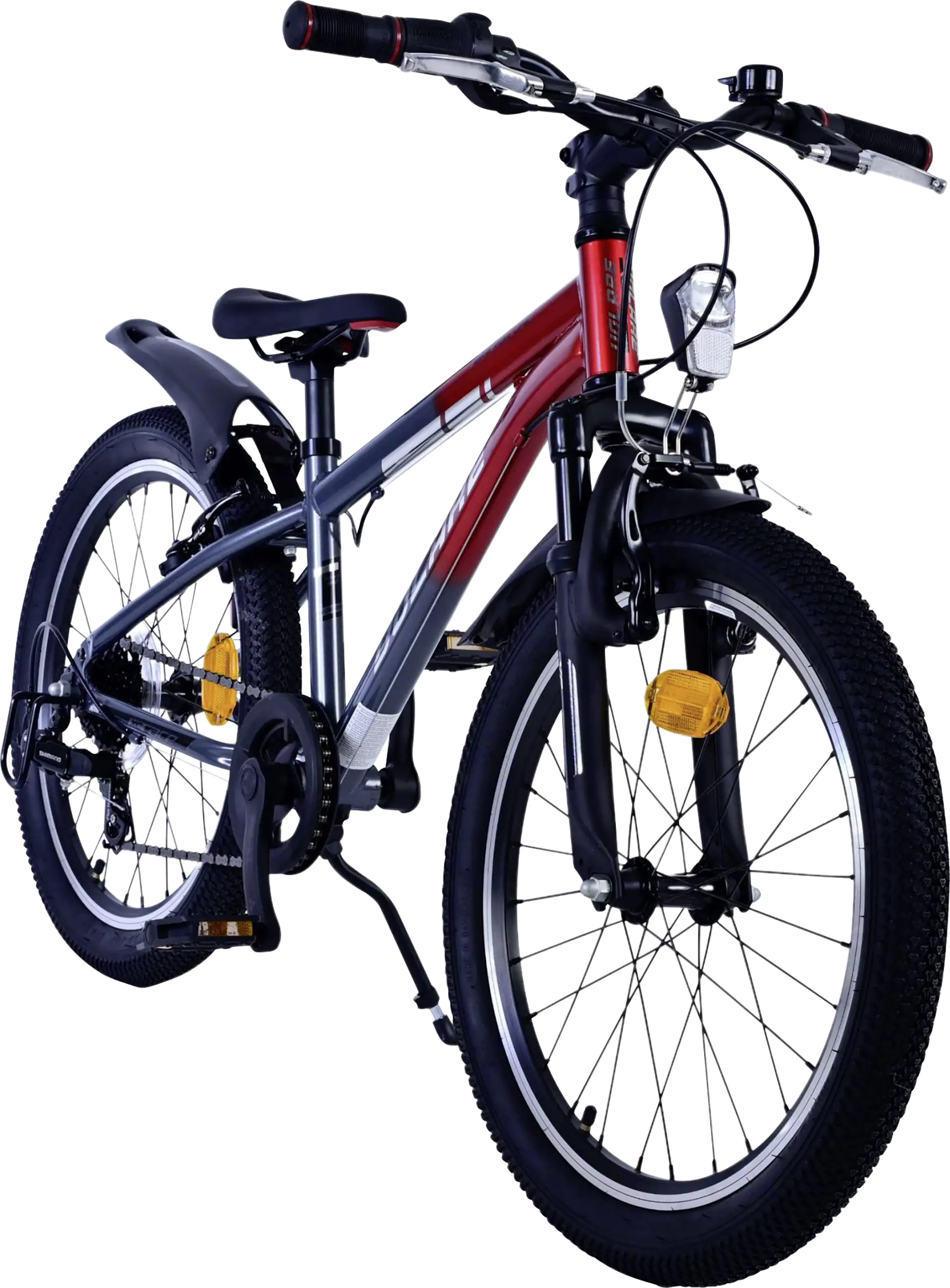 Volare Kinderfahrrad XC Race 20 Zoll 7-Gang rot/grau