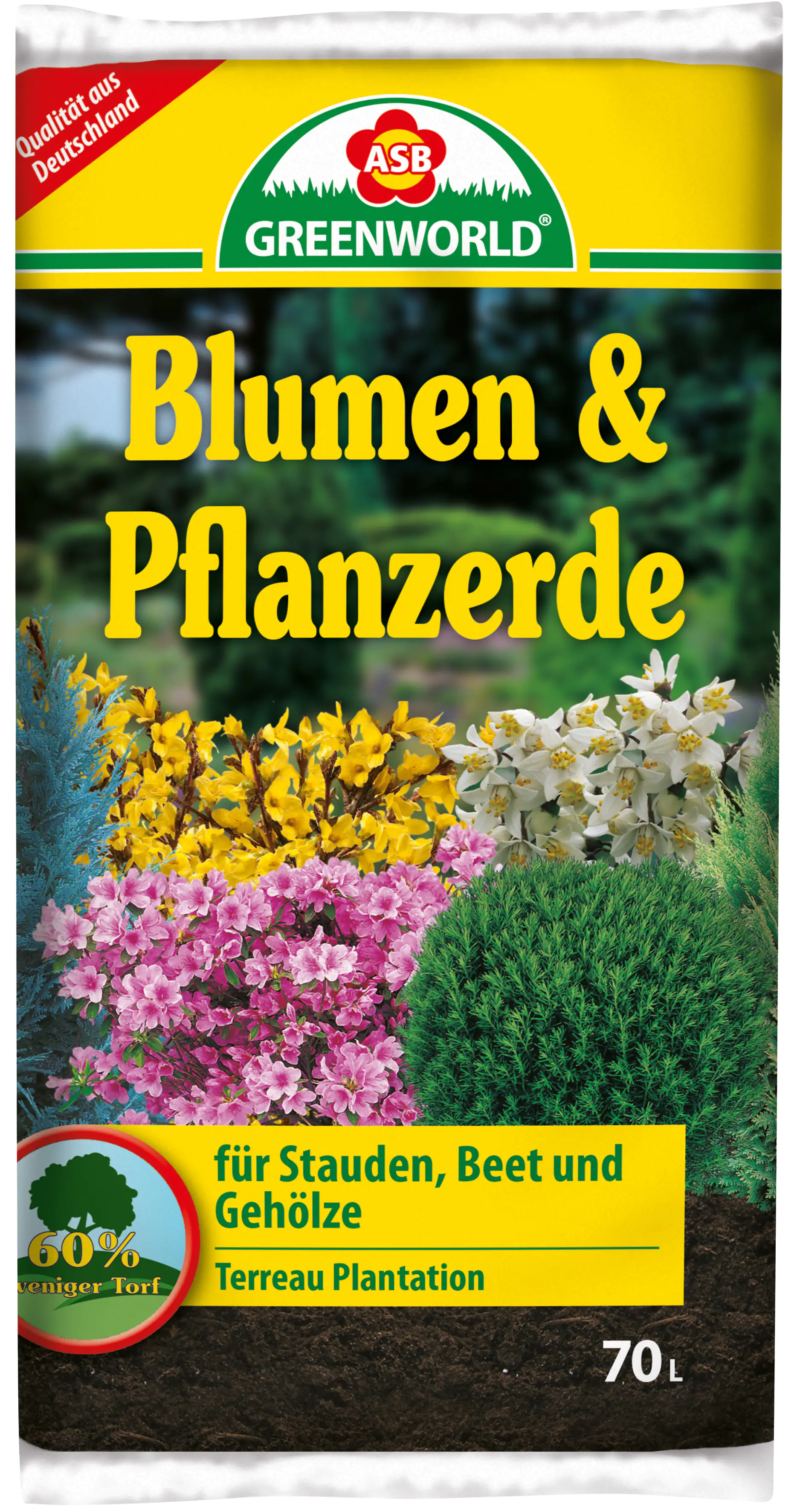 ASB Greenworld Blumen- und Pflanzerde 70 L ASB Greenworld Blumen- und Pflanzerde 70 L