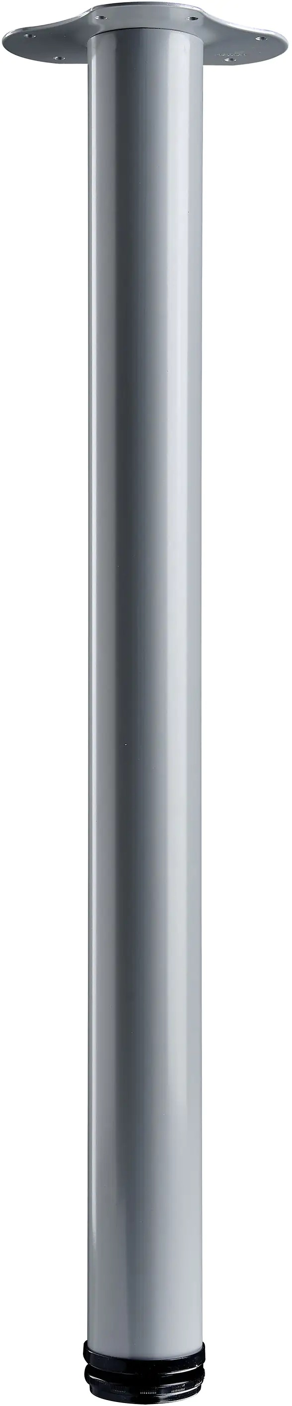 Hettich Tischbein 6,0 x 70 - 73 cm Aluminium-Optik - 1Stück Hettich Tischbein 6,0 x 70 - 73 cm Aluminium-Optik - 1Stück