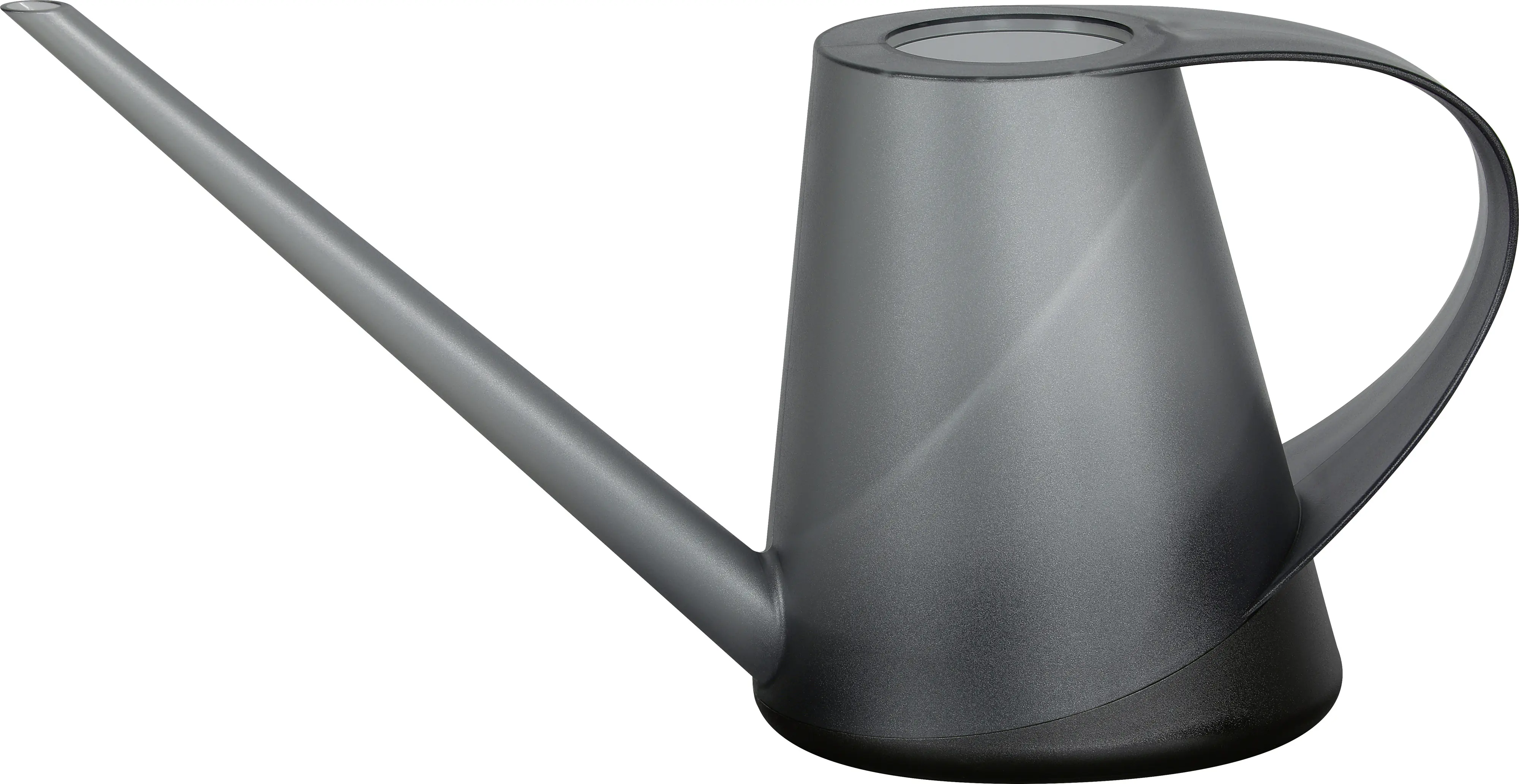 Geli Gießkanne Capri 1,3 L Kunststoff transparent anthrazit