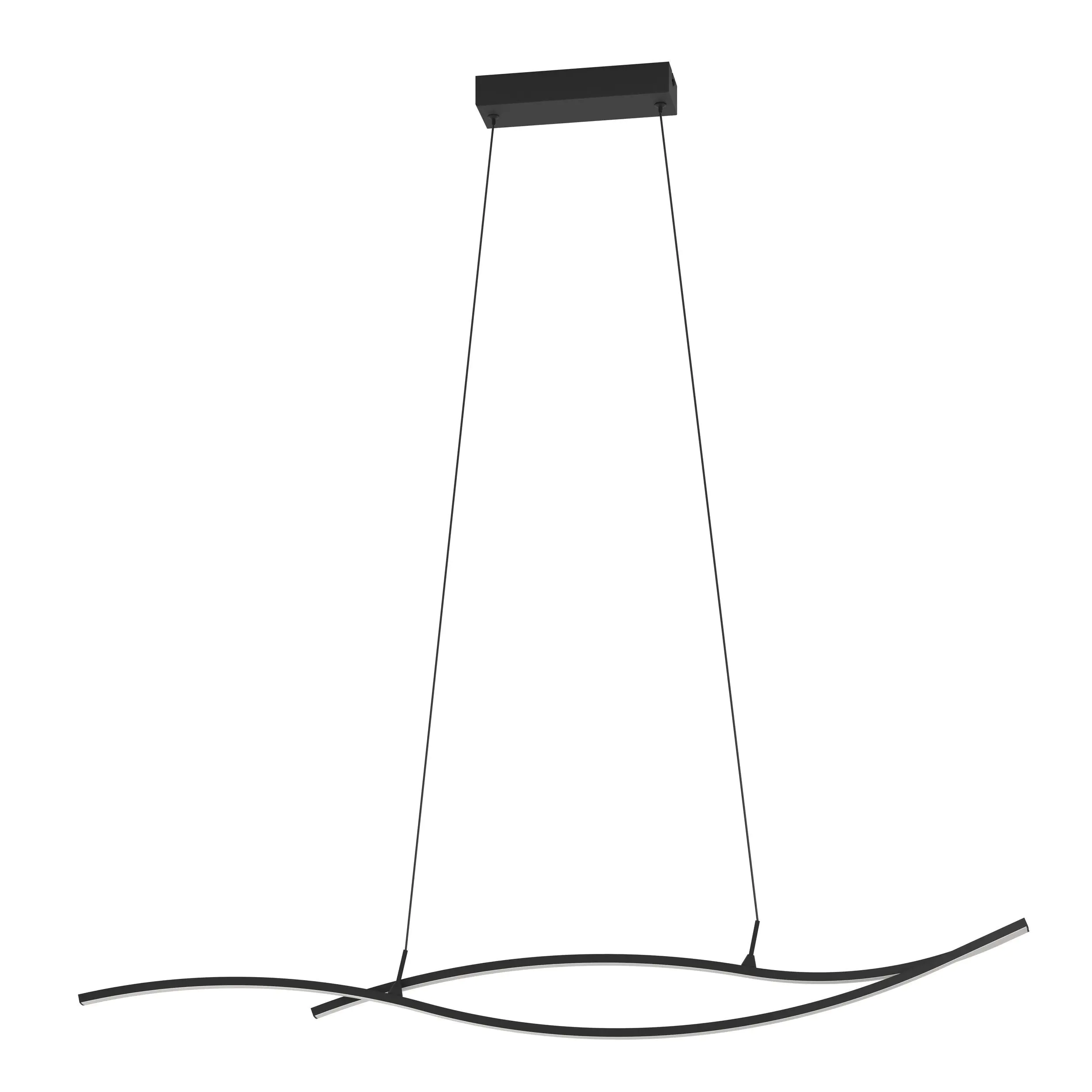 Eglo LED Hängeleuchte Grisolia 12W,1500 lm, 3000K, ww, Stahl,Kunststoff