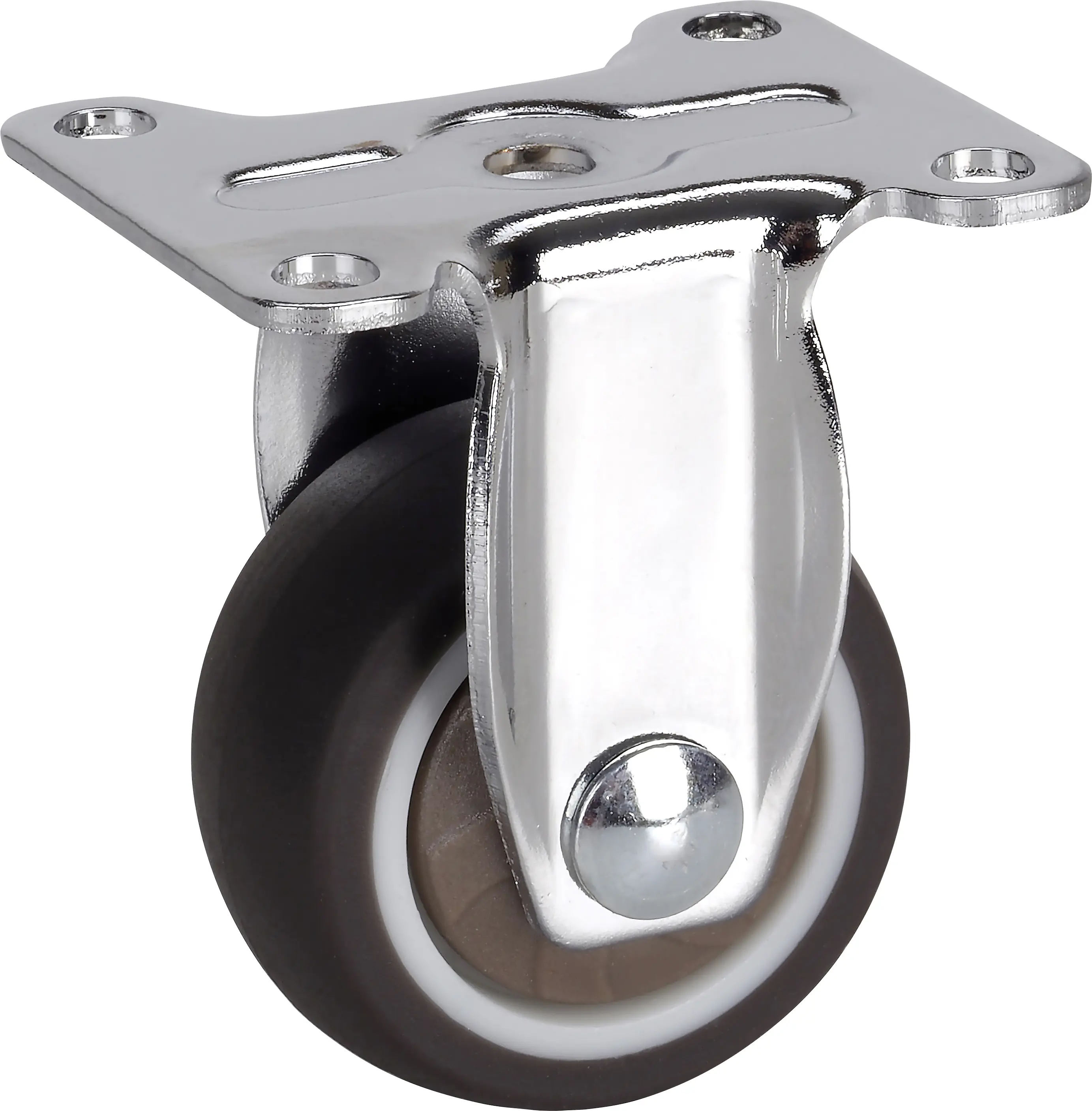 Möbel-Bockrolle 38 x 17 mm Tragkr. 30 kg