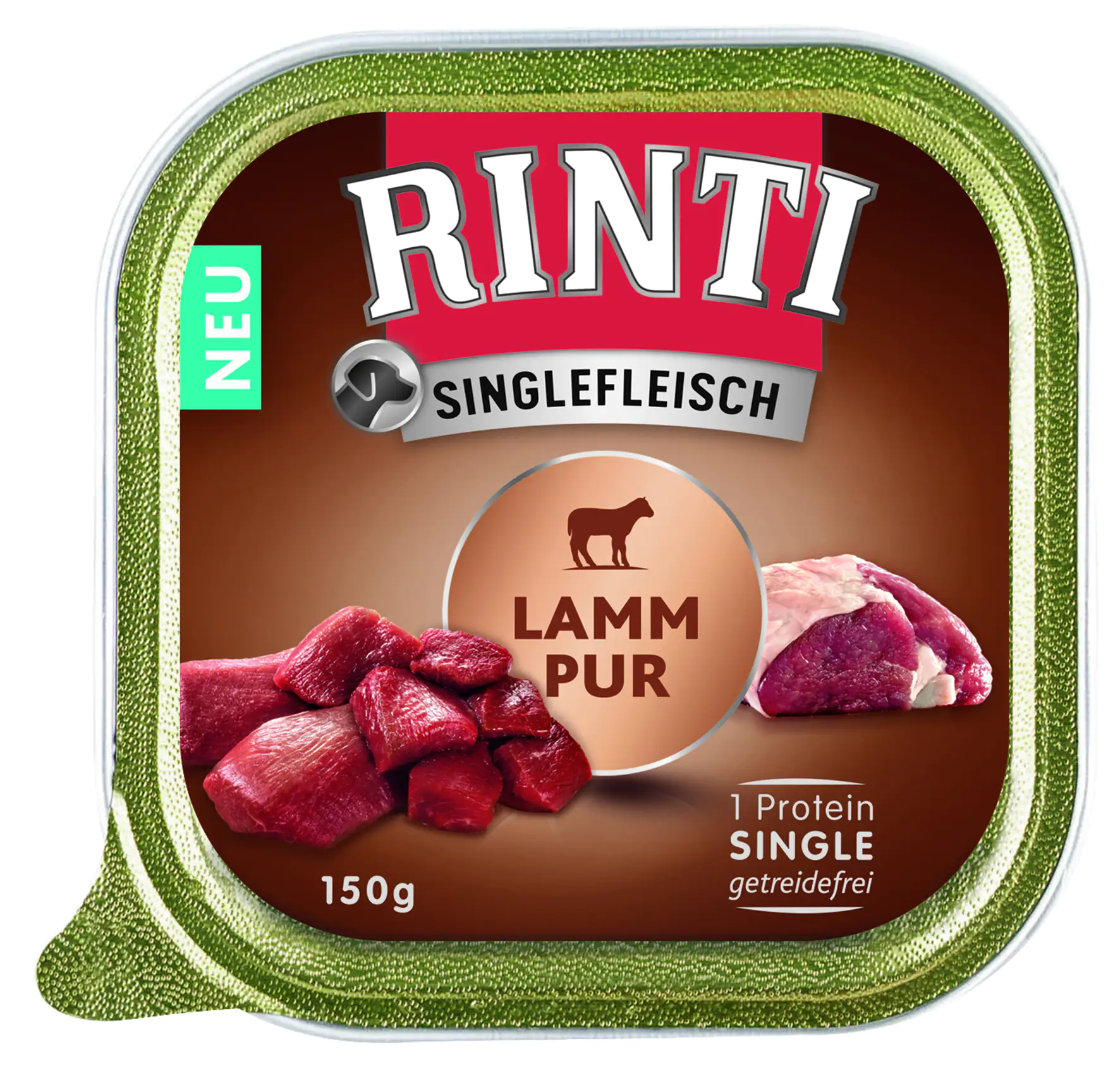 Rinti Singlefleisch Hundenassfutter Adult 150 g Lamm