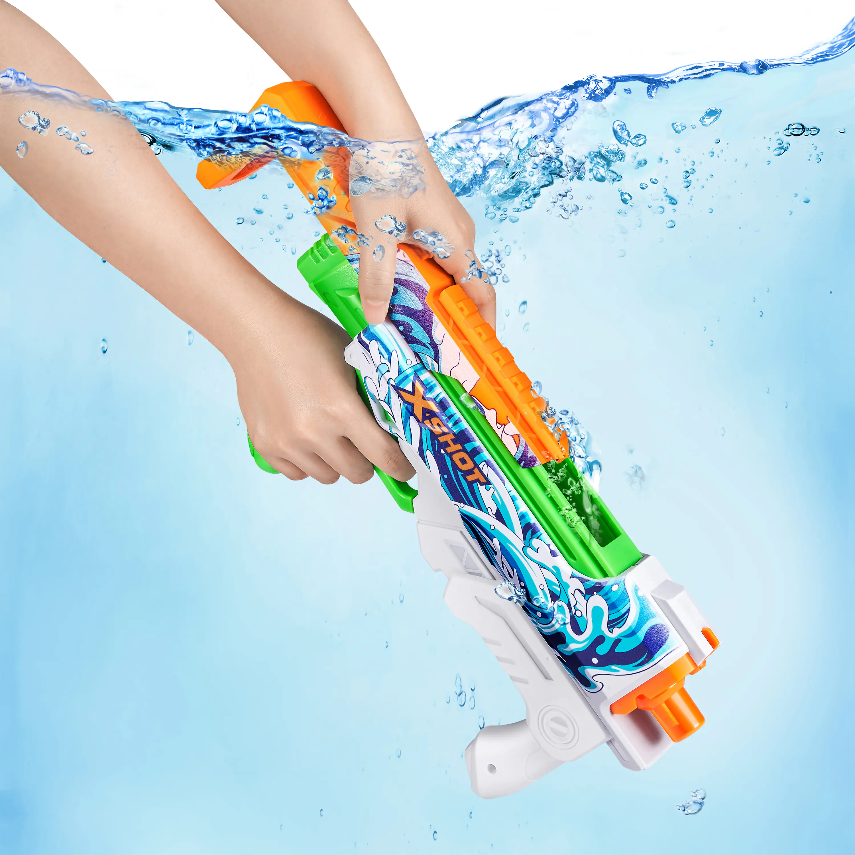 Zuru Wasserpistole X-Shot Skins Hyperload Water Fast Fill Zuru Wasserpistole X-Shot Skins Hyperload Water Fast Fill