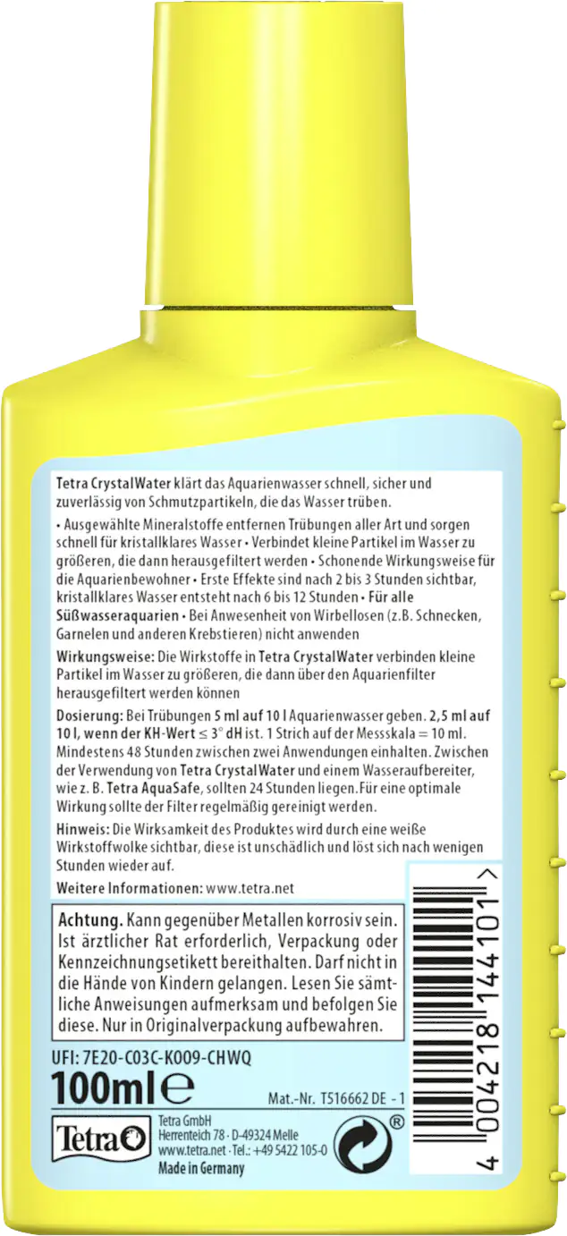 Tetra CrystalWater 100 ml Tetra CrystalWater 100 ml