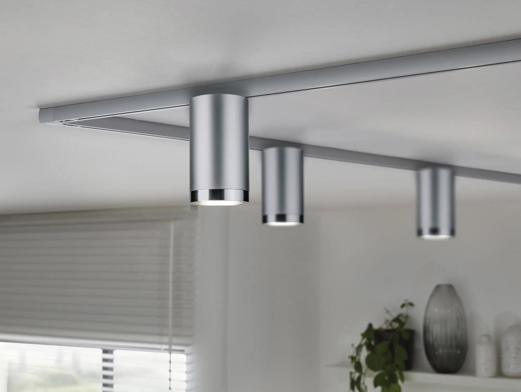 Paulmann URail Spot Tube GU10 chrom matt 6,5 cm max. 10 W