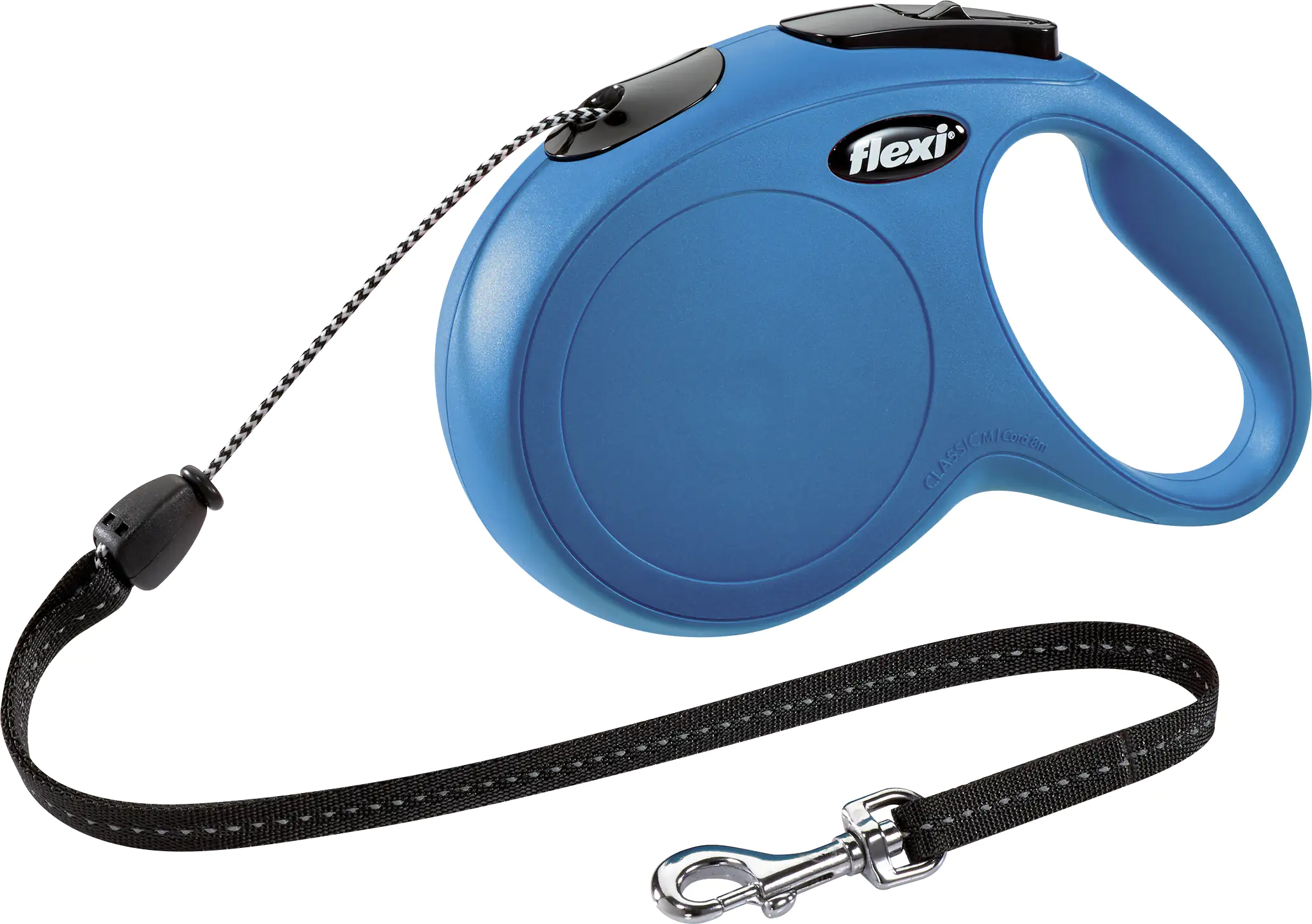 Flexi Hundeleine New Classic M blau, Seil