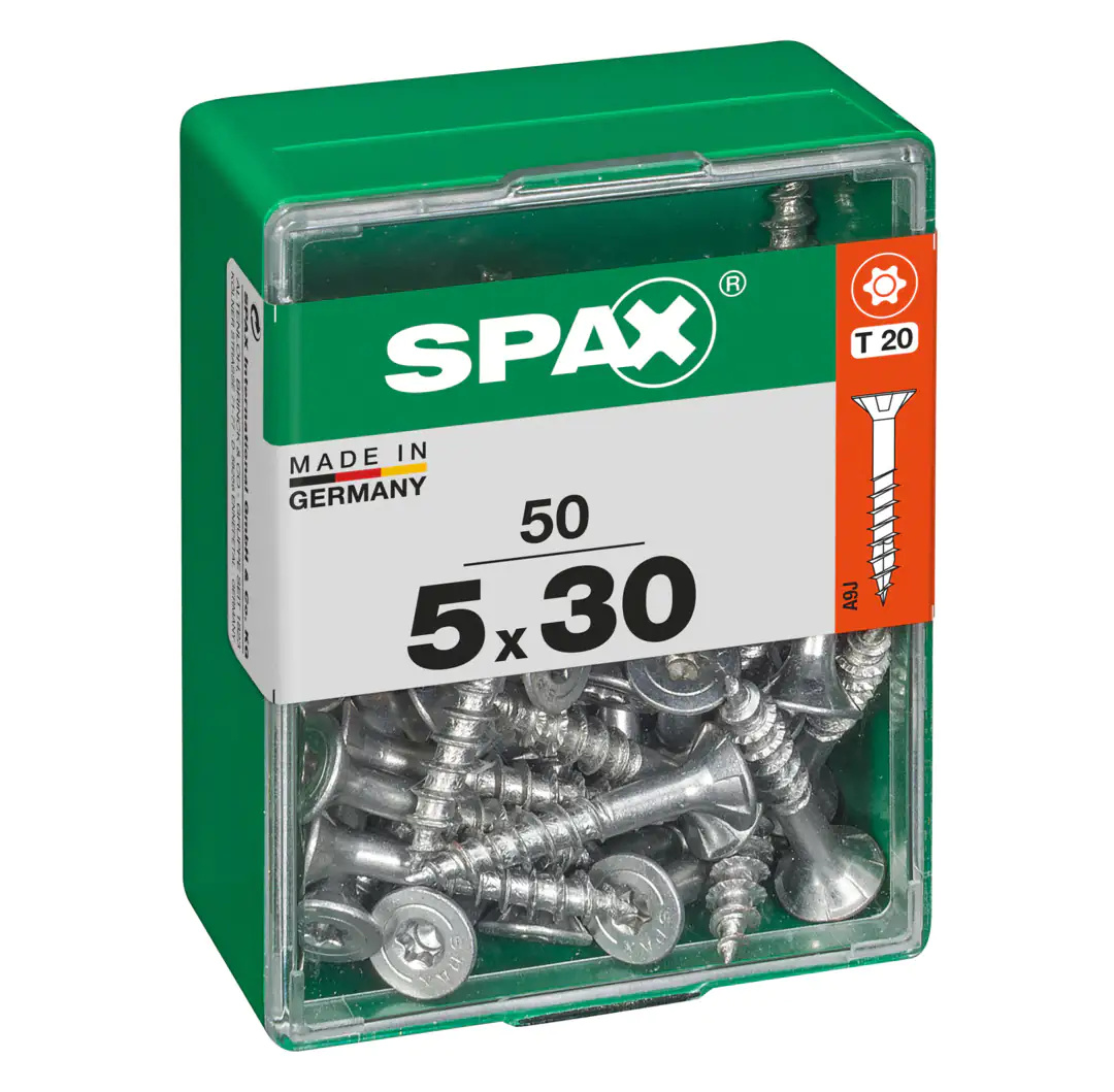 Spax Universalschrauben 5.0 x 30 mm TX 20 - 50 Stk.