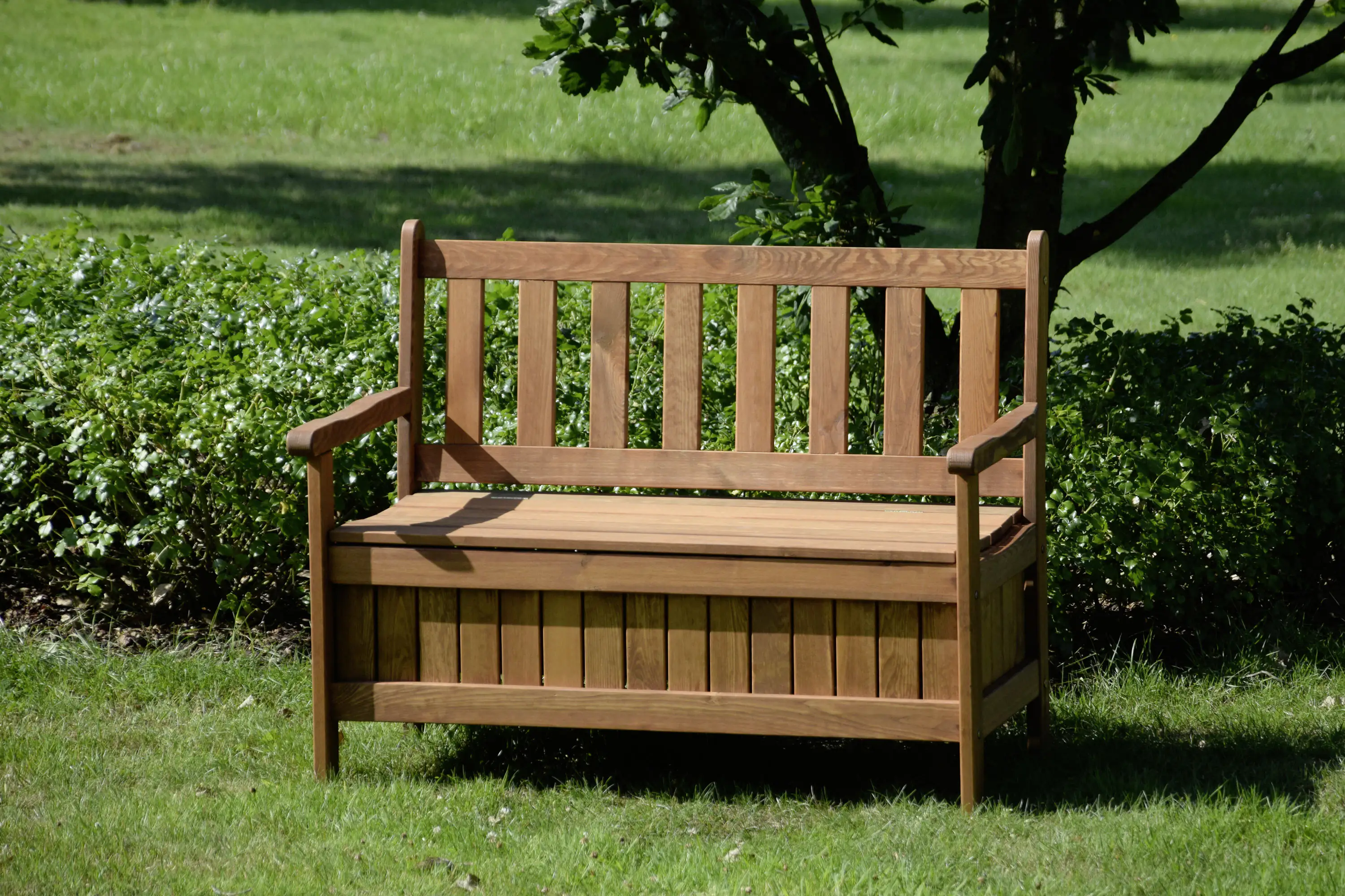 Dobar Massive Truhenbank mit Stauraum