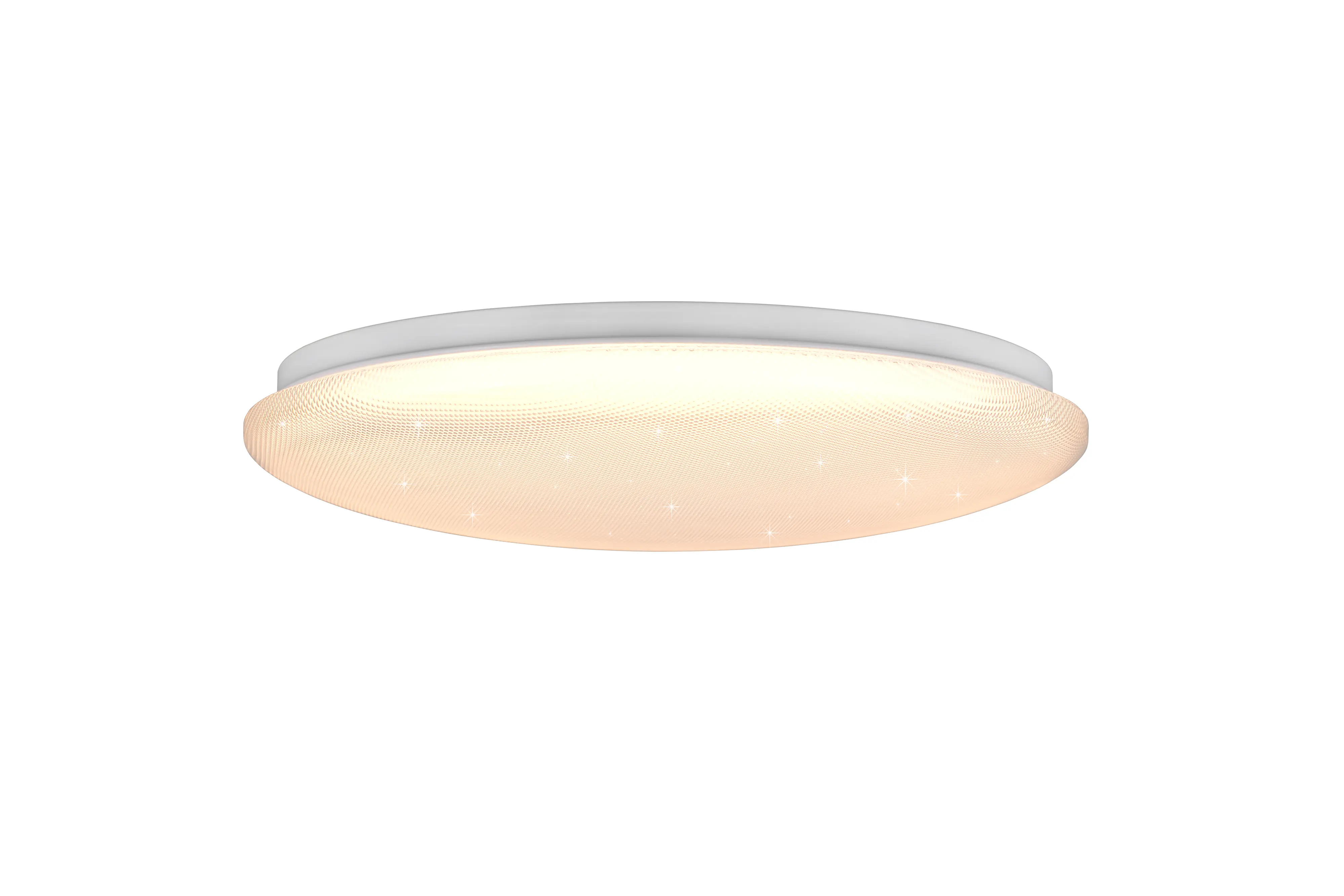 Reality LED-Deckenleuchte Leno Ø40,5 cm weiß dimmbar